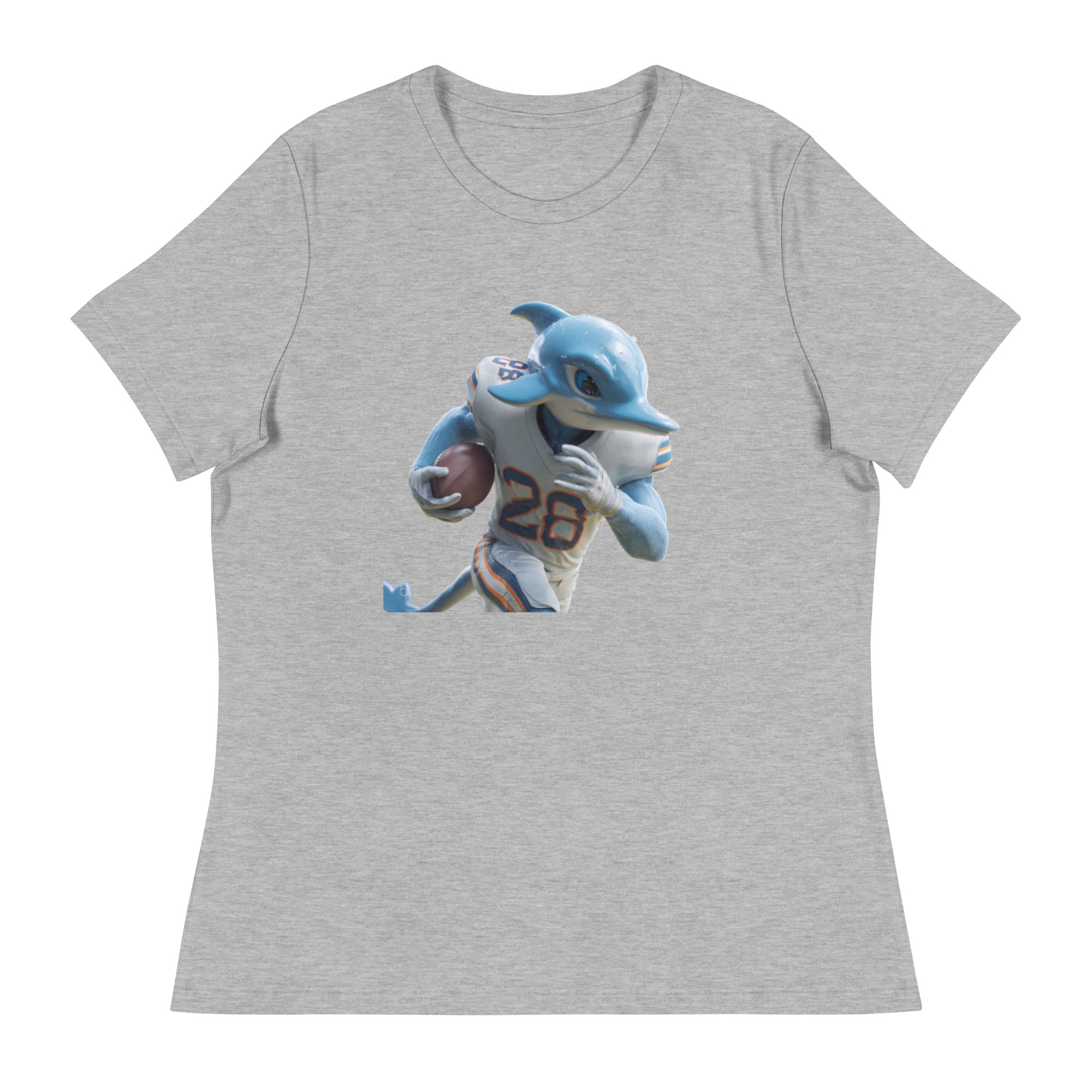 Dolphin 1 W Women's Relaxed T-Shirt Athletic Heather