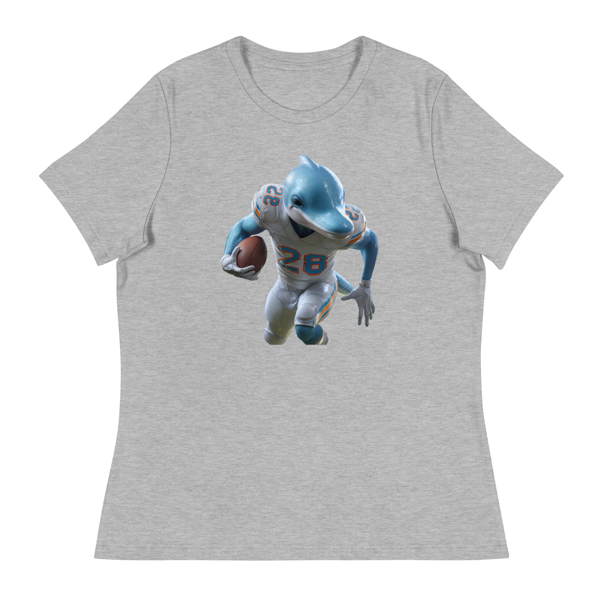 Dolphin 3 W Women's Relaxed T-Shirt Athletic Heather