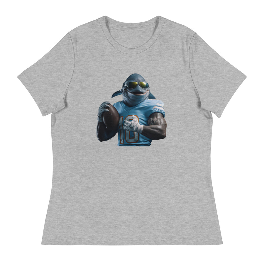 Dolphin 10 W Women's Relaxed T-Shirt