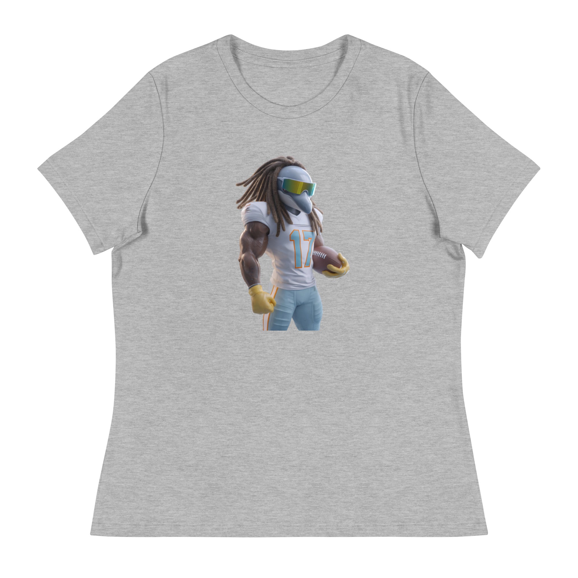 Dolphin 11 W Women's Relaxed T-Shirt Athletic Heather