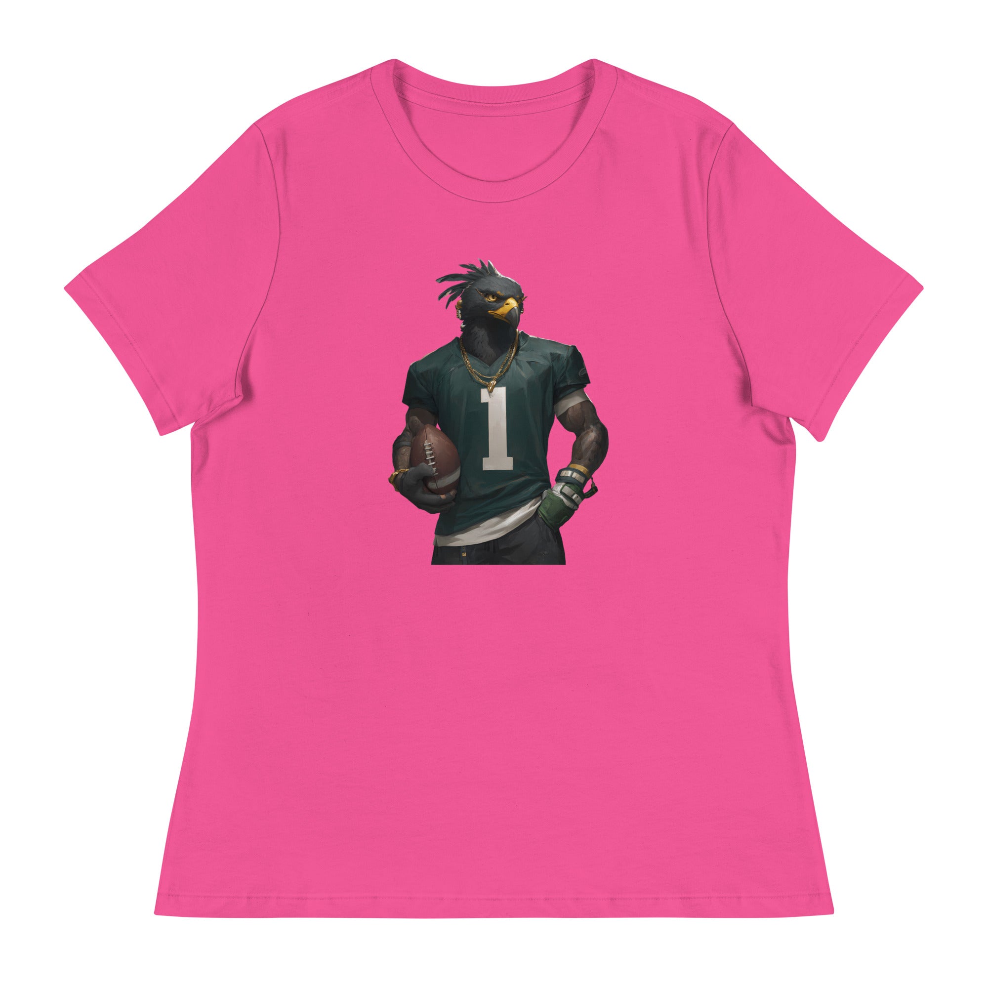 Eagle 6 W Women's Relaxed T-Shirt Berry