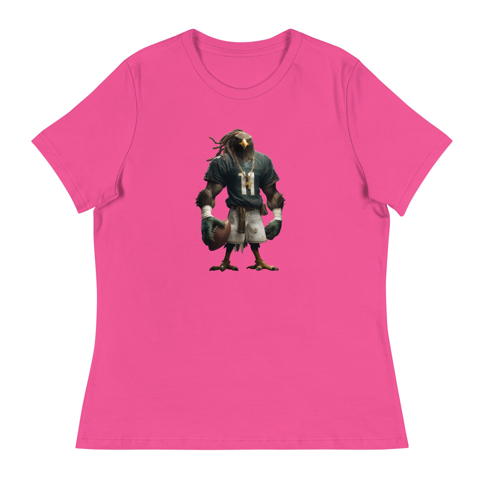 Eagle 7 W Women's Relaxed T-Shirt Berry