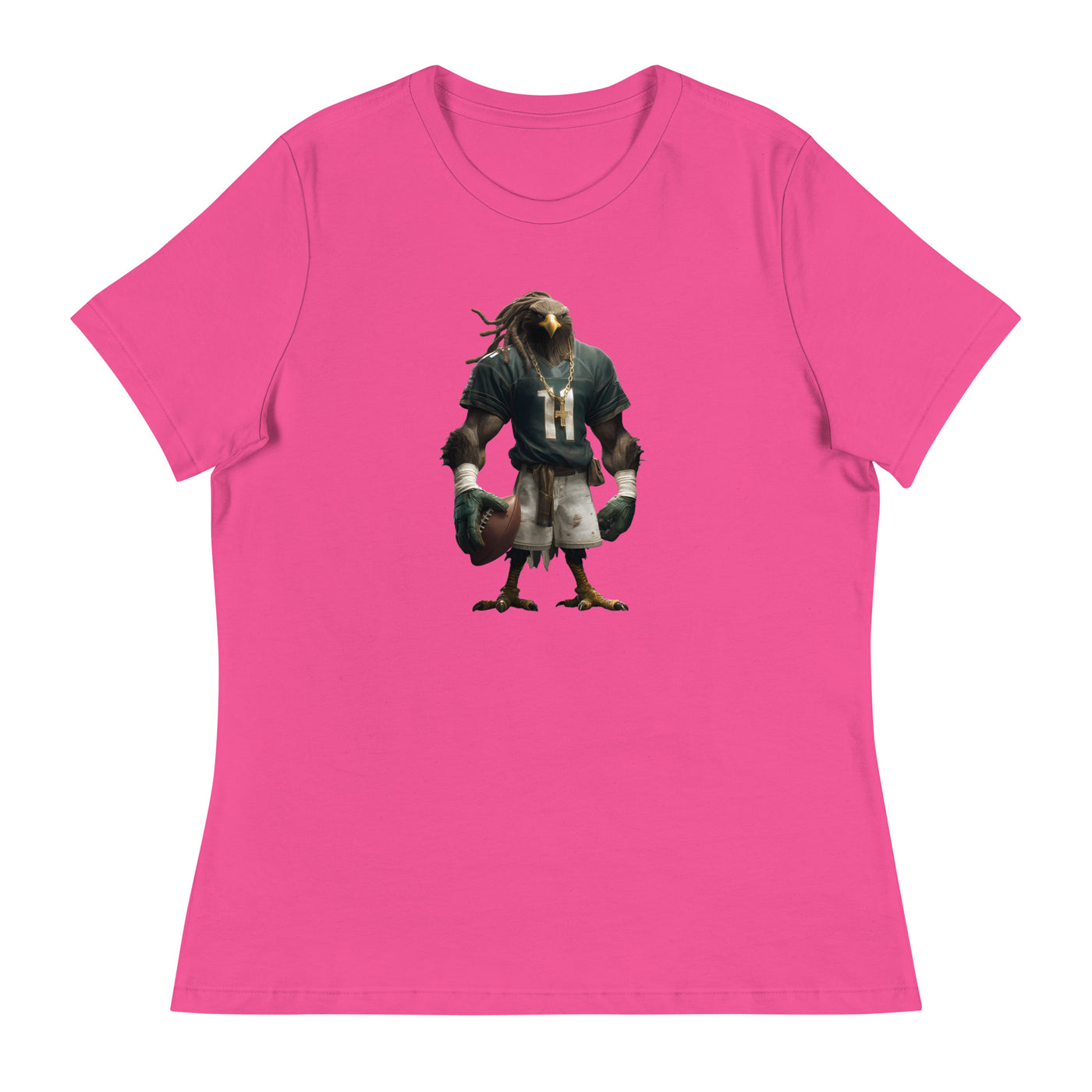 Eagle 7 W Women's Relaxed T-Shirt Berry