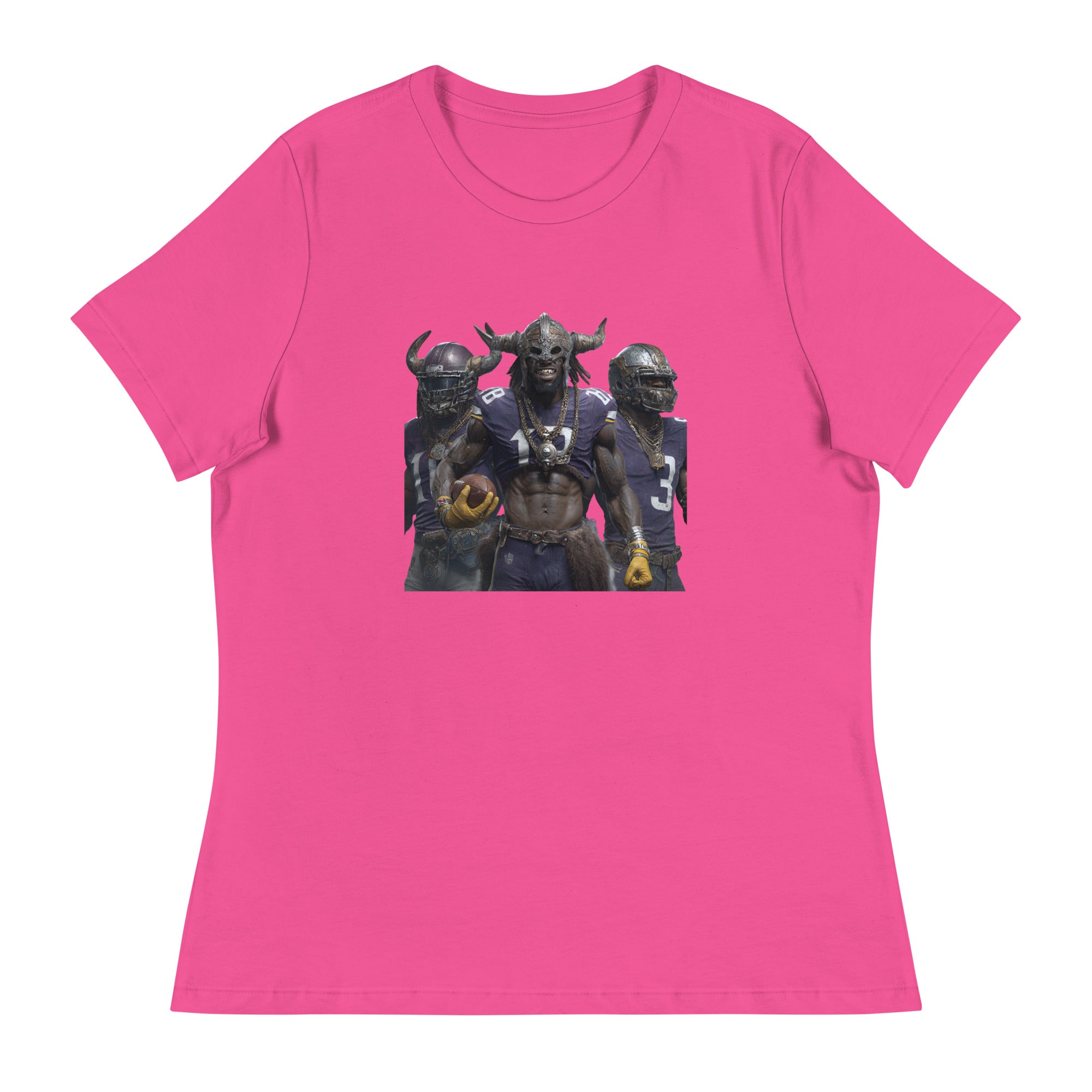 Viking 5 W Women's Relaxed T-Shirt Berry