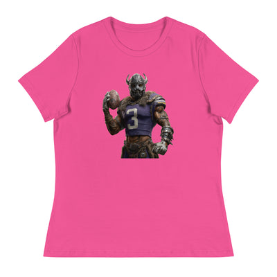 Viking 7 W Women's Relaxed T-Shirt Berry