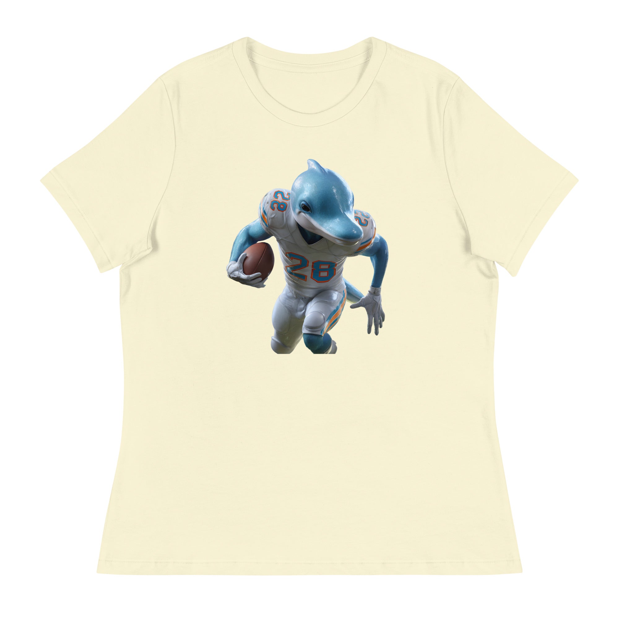 Dolphin 3 W Women's Relaxed T-Shirt Citron