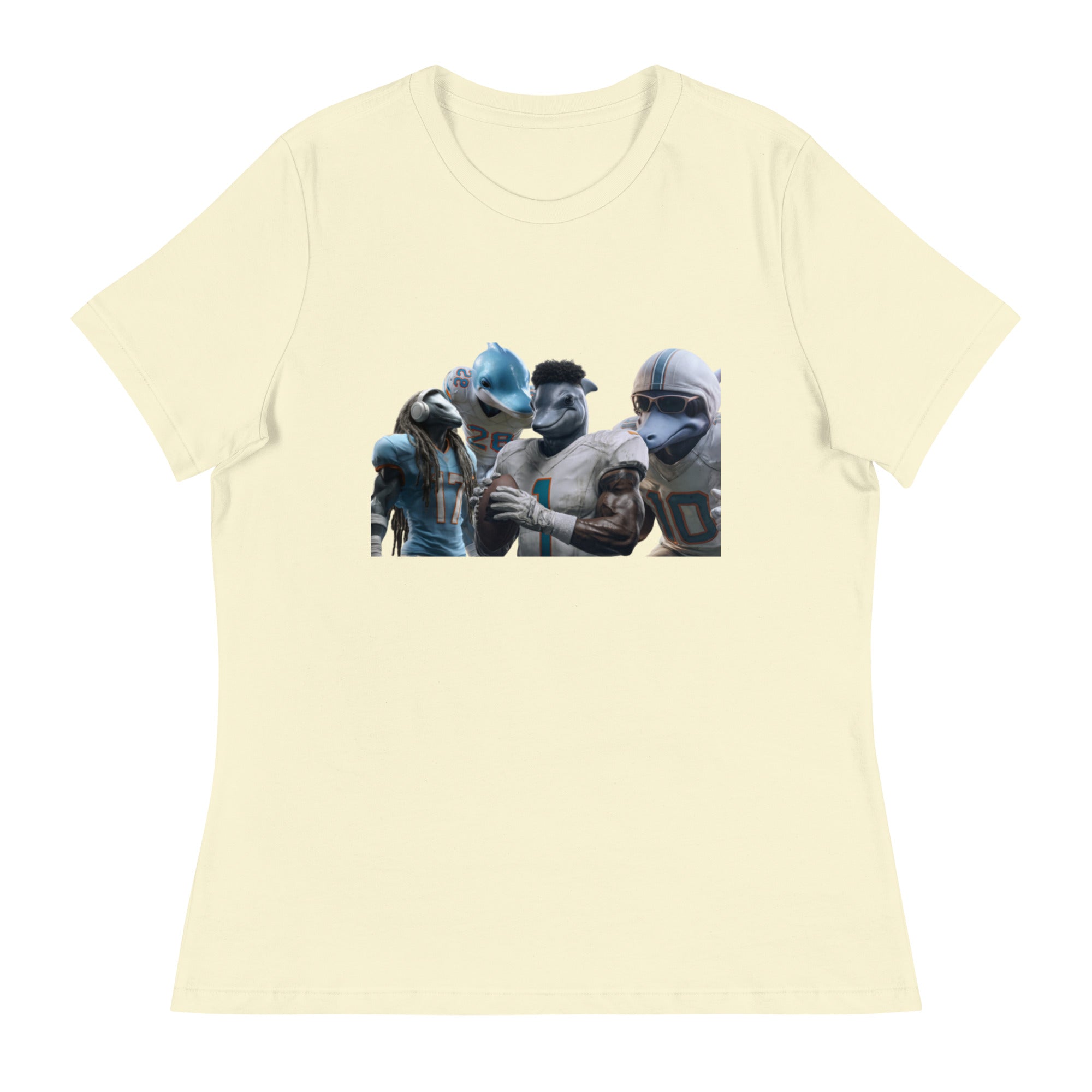 Dolphin 12 W Women's Relaxed T-Shirt Citron