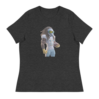 Dolphin 11 W Women's Relaxed T-Shirt Dark Grey Heather