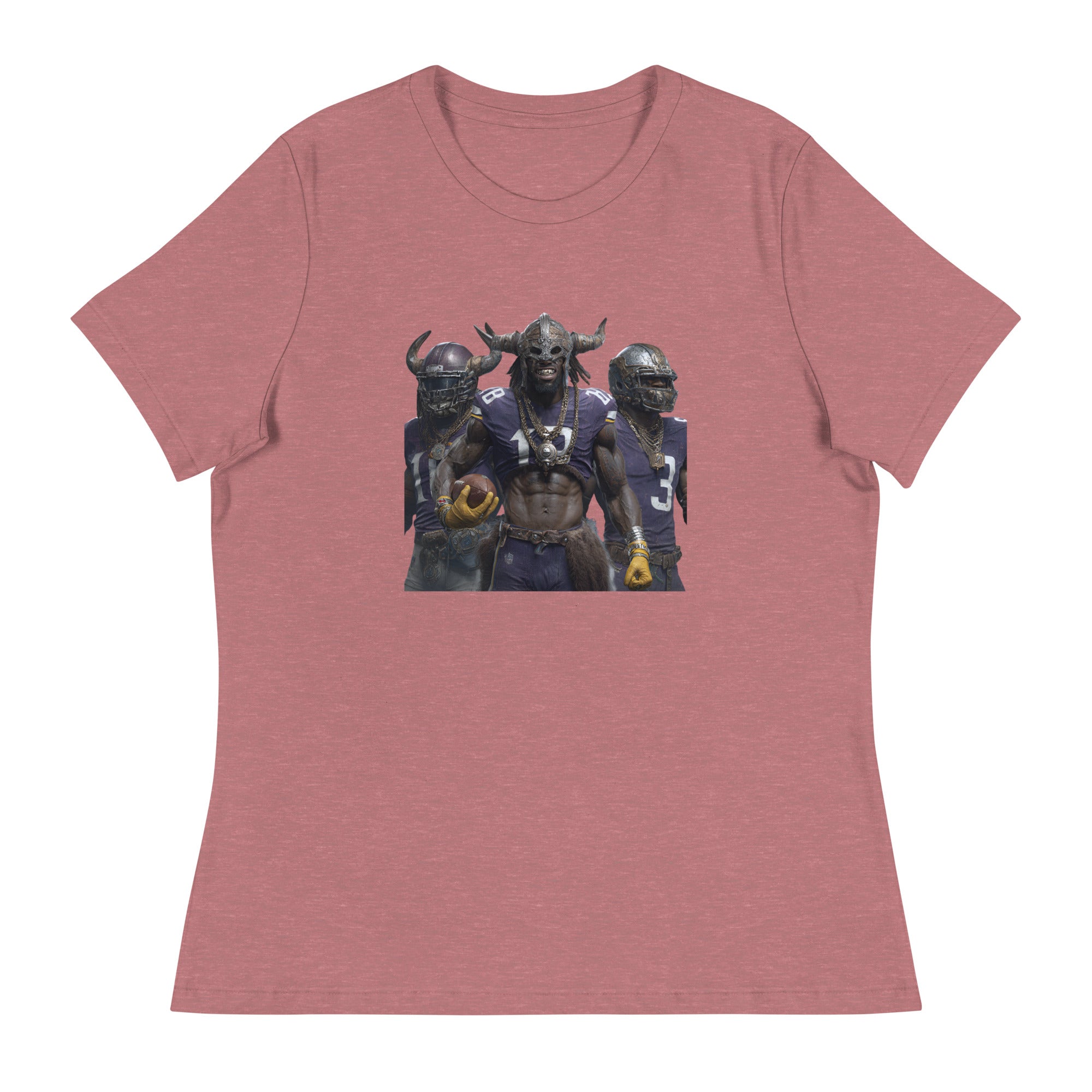 Viking 5 W Women's Relaxed T-Shirt Heather Mauve