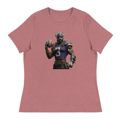 Viking 7 W Women's Relaxed T-Shirt Heather Mauve