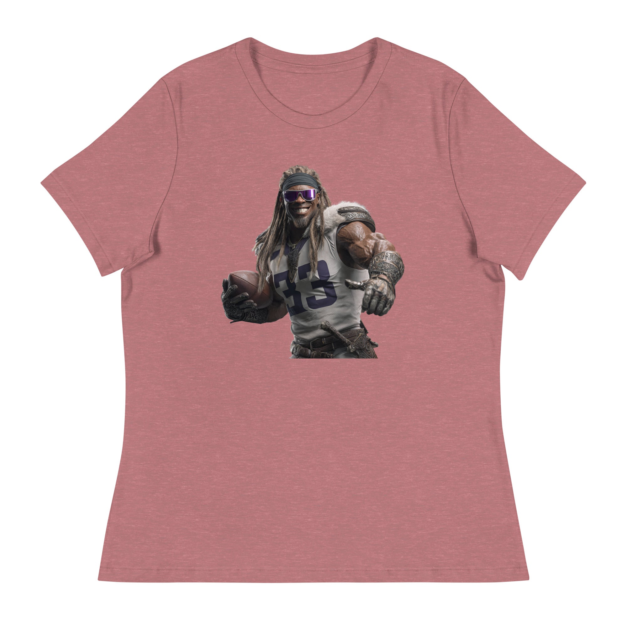 Viking 8 W Women's Relaxed T-Shirt Heather Mauve