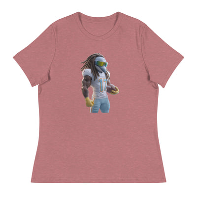 Dolphin 11 W Women's Relaxed T-Shirt Heather Mauve