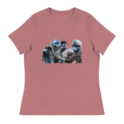Dolphin 12 W Women's Relaxed T-Shirt Heather Mauve