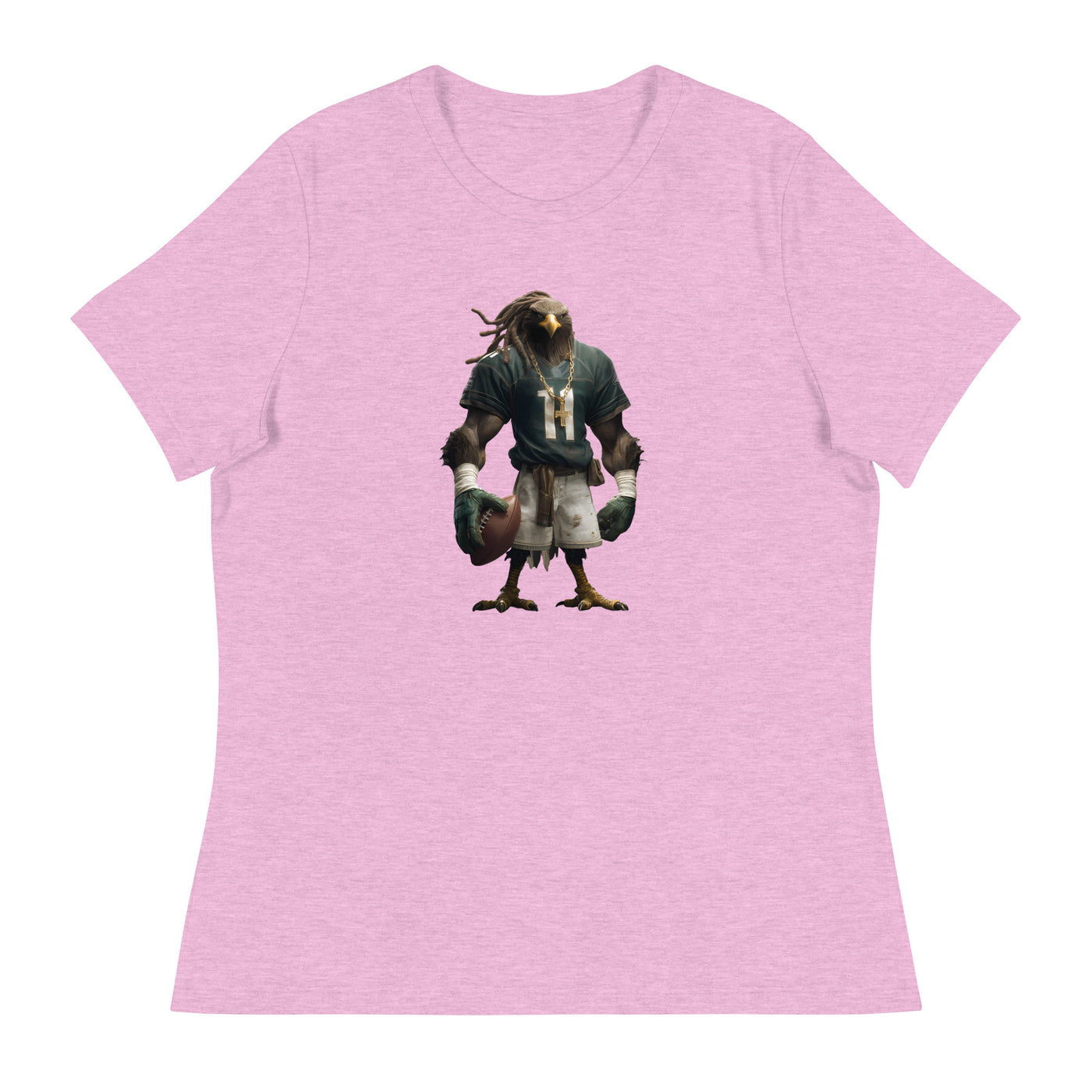 Eagle 7 W Women's Relaxed T-Shirt Heather Prism Lilac