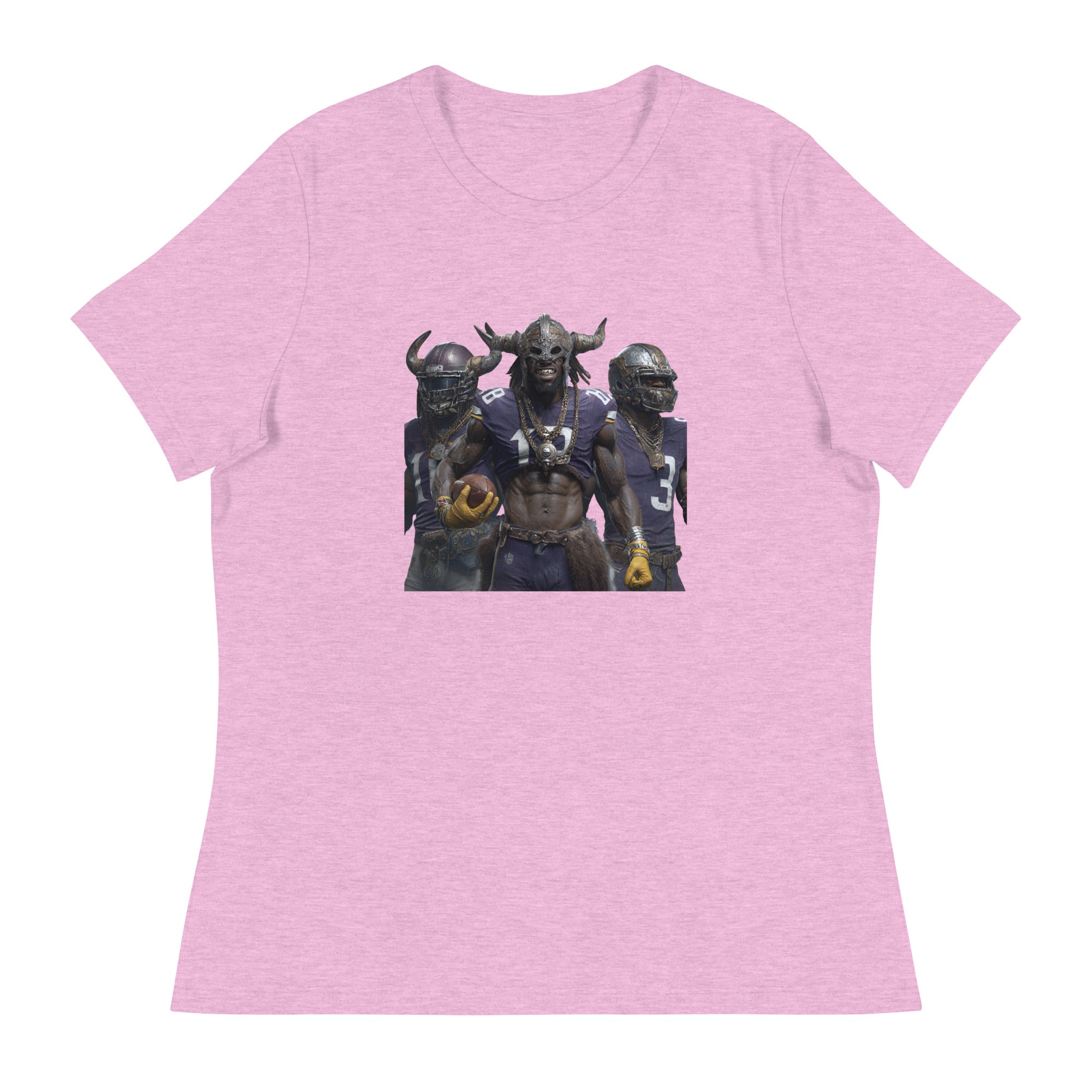 Viking 5 W Women's Relaxed T-Shirt Heather Prism Lilac