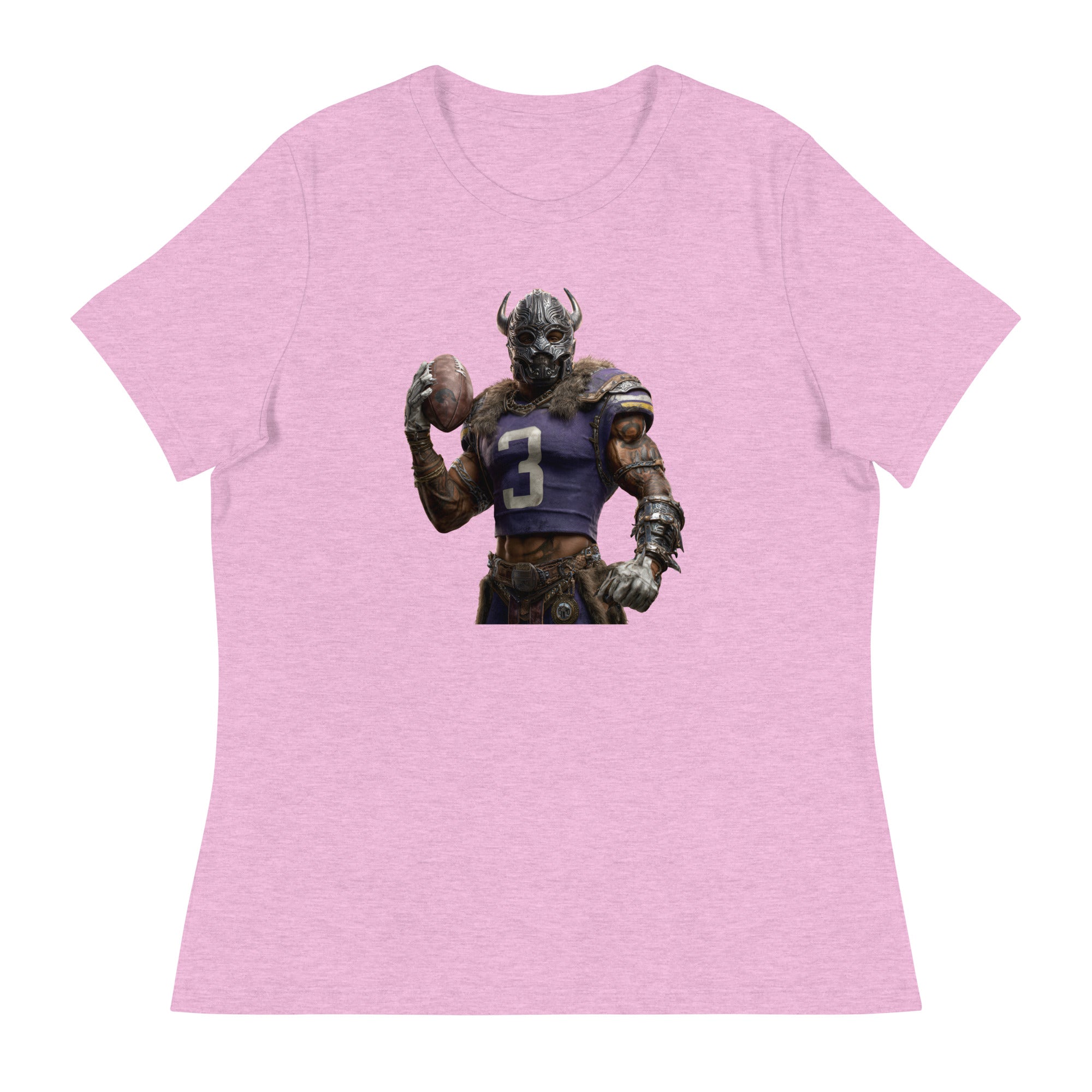 Viking 7 W Women's Relaxed T-Shirt Heather Prism Lilac