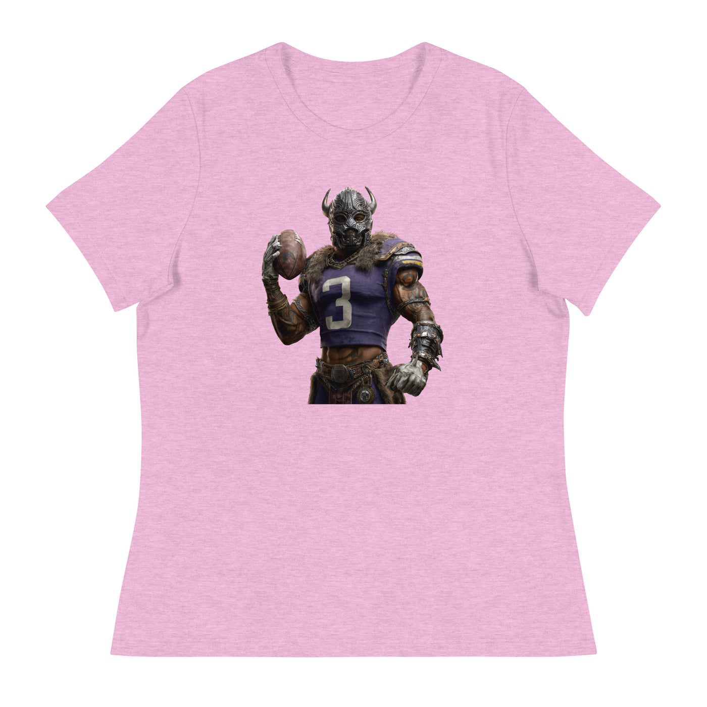 Viking 7 W Women's Relaxed T-Shirt Heather Prism Lilac