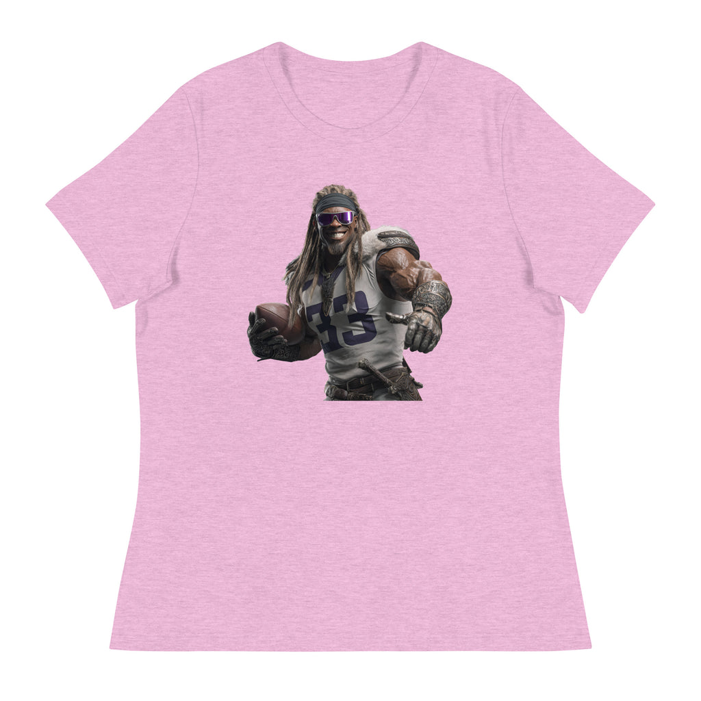 Viking 8 W Women's Relaxed T-Shirt Heather Prism Lilac