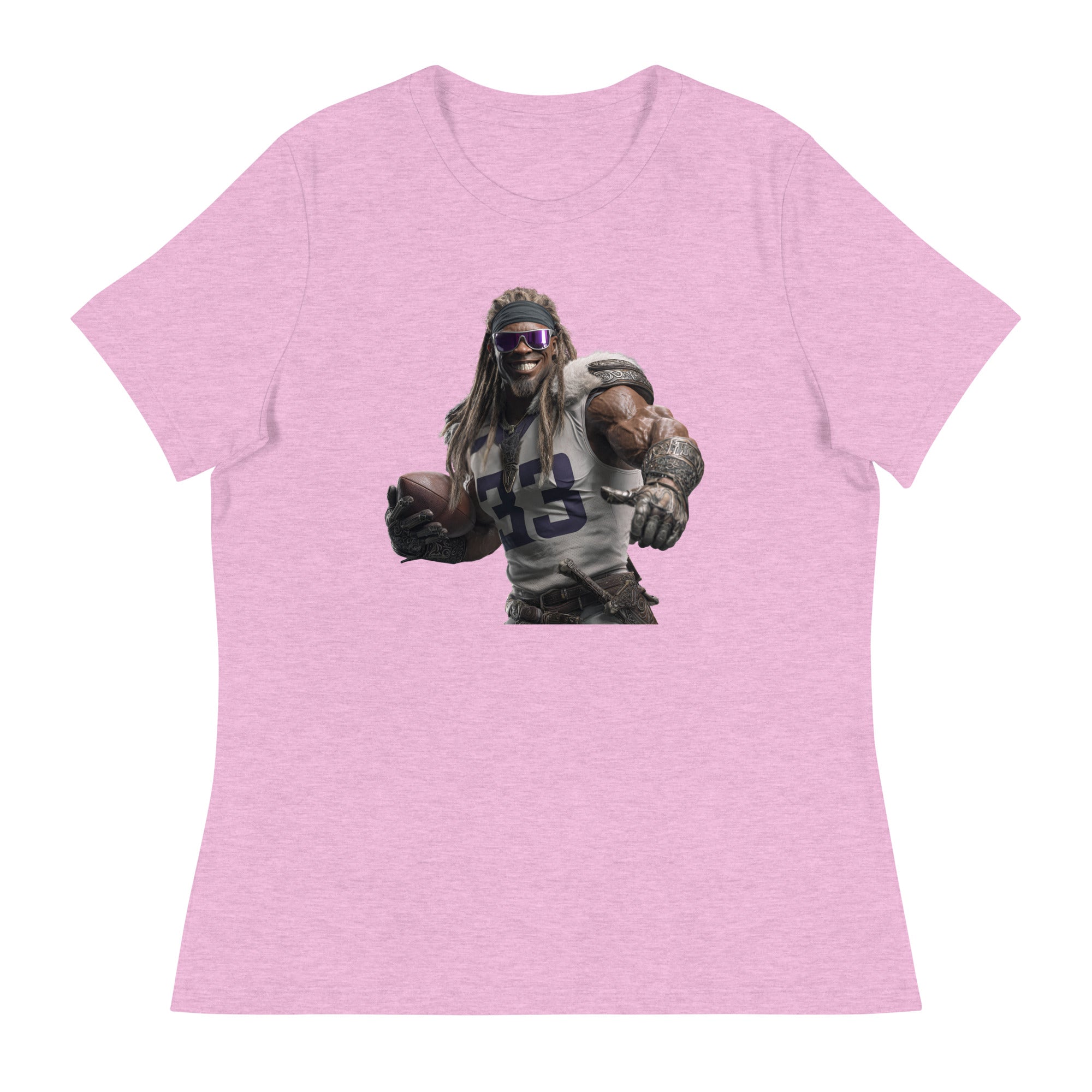 Viking 8 W Women's Relaxed T-Shirt Heather Prism Lilac