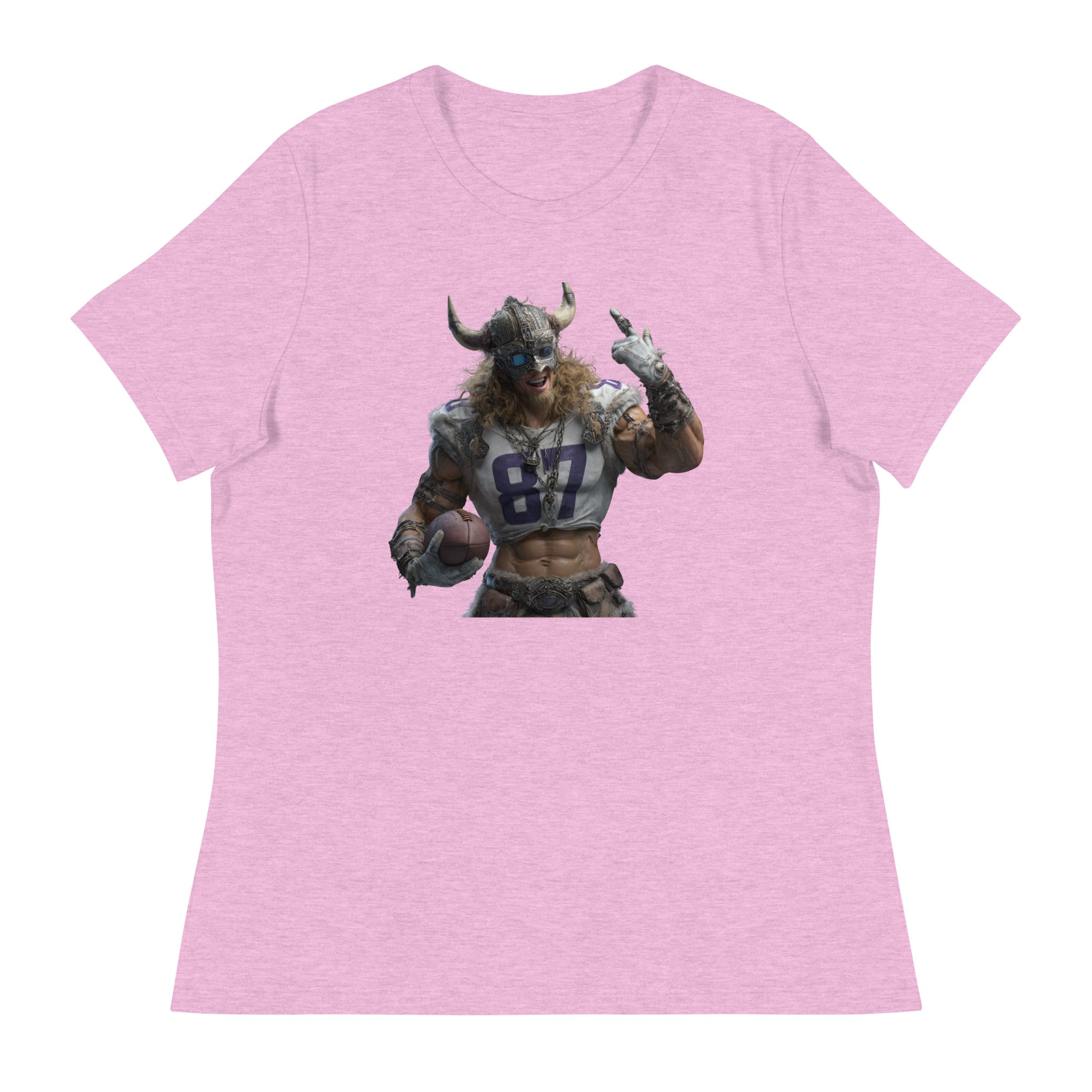 Viking 10 W Women's Relaxed T-Shirt Heather Prism Lilac