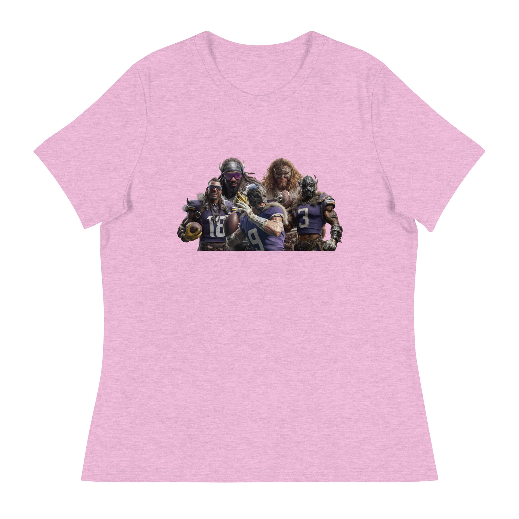 Viking 11 W Women's Relaxed T-Shirt Heather Prism Lilac