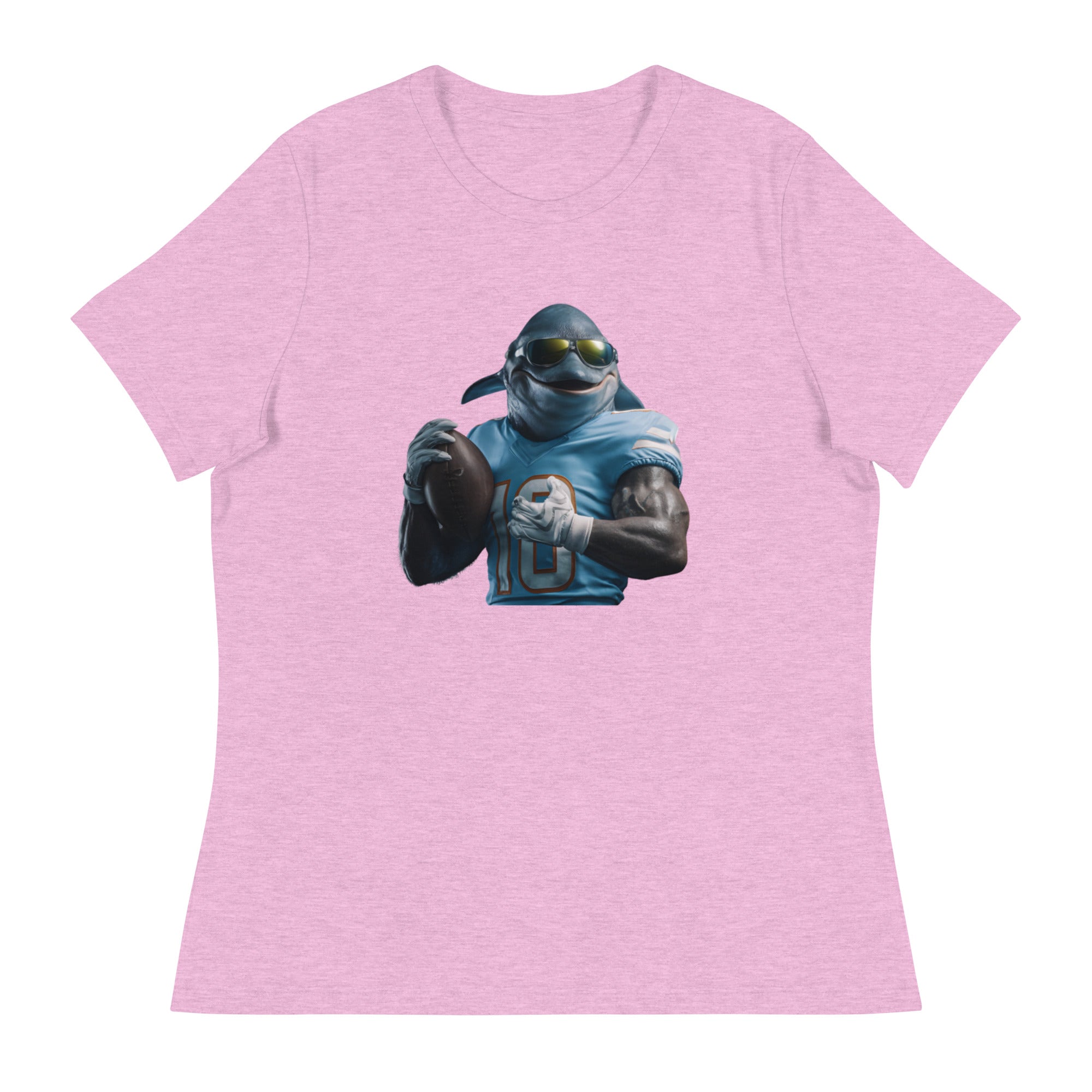 Dolphin 10 W Women's Relaxed T-Shirt Heather Prism Lilac