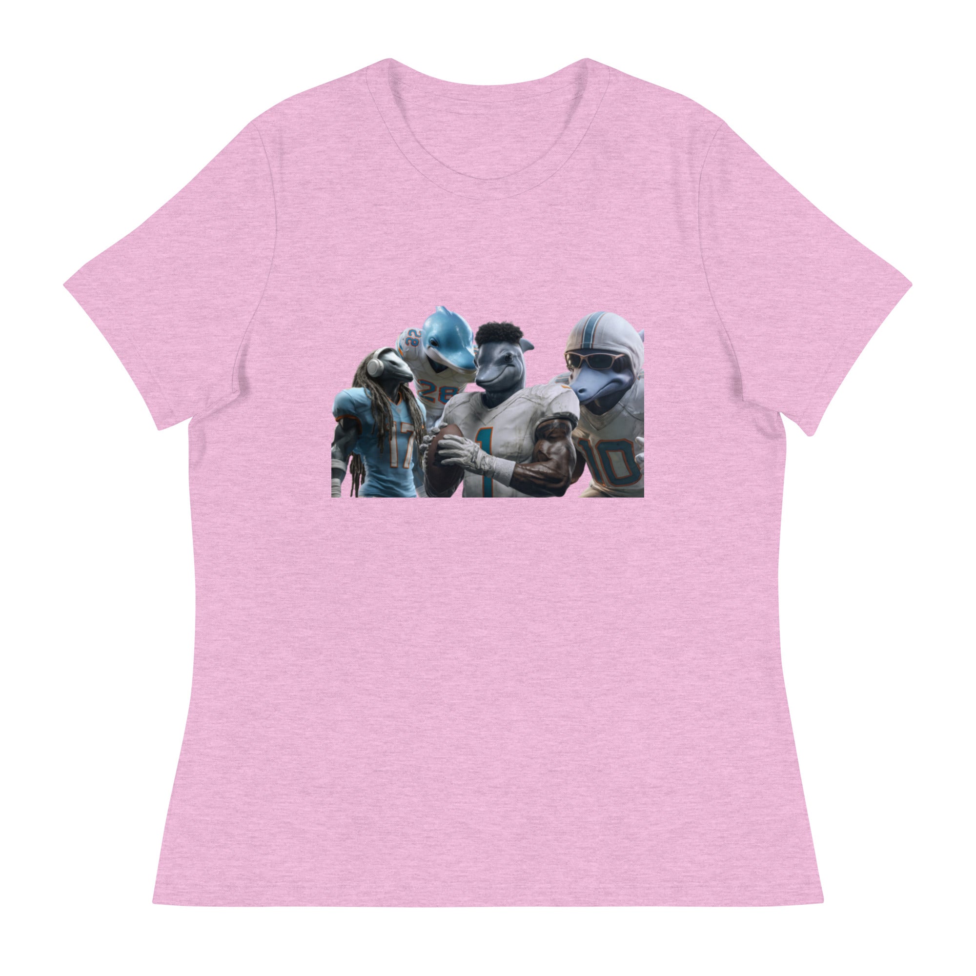 Dolphin 12 W Women's Relaxed T-Shirt Heather Prism Lilac