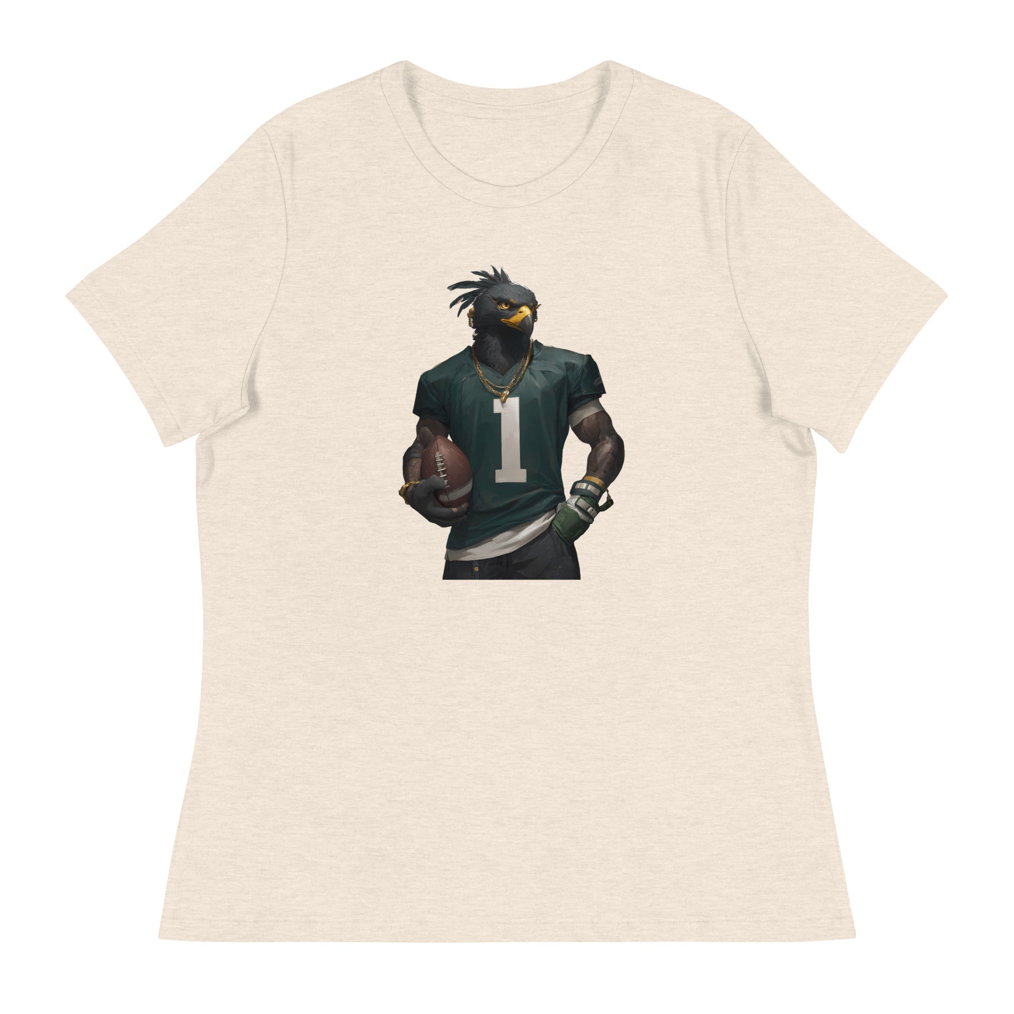 Eagle 6 W Women's Relaxed T-Shirt Heather Prism Natural