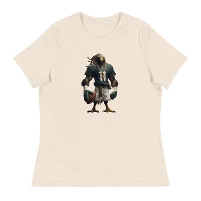 Eagle 7 W Women's Relaxed T-Shirt Heather Prism Natural