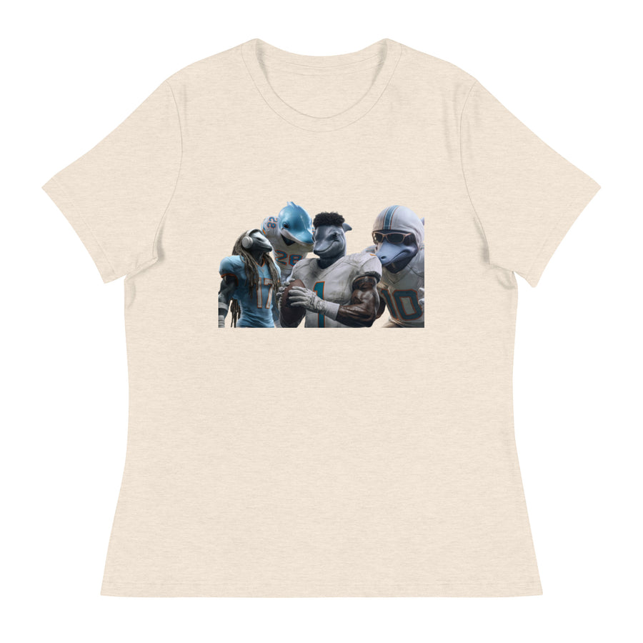 Dolphin 12 W Women's Relaxed T-Shirt