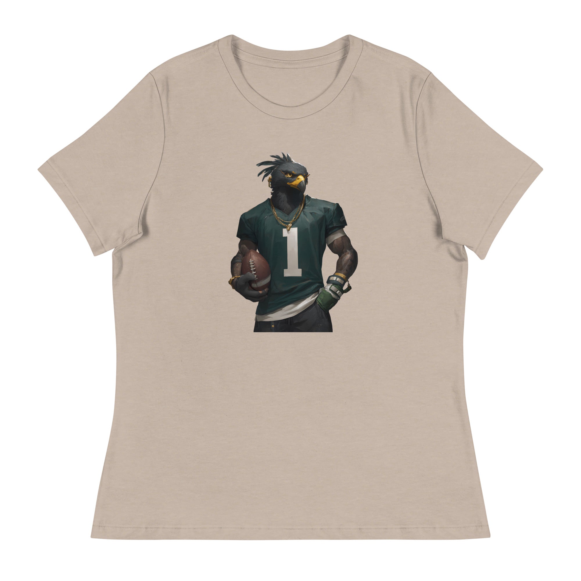 Eagle 6 W Women's Relaxed T-Shirt Heather Stone