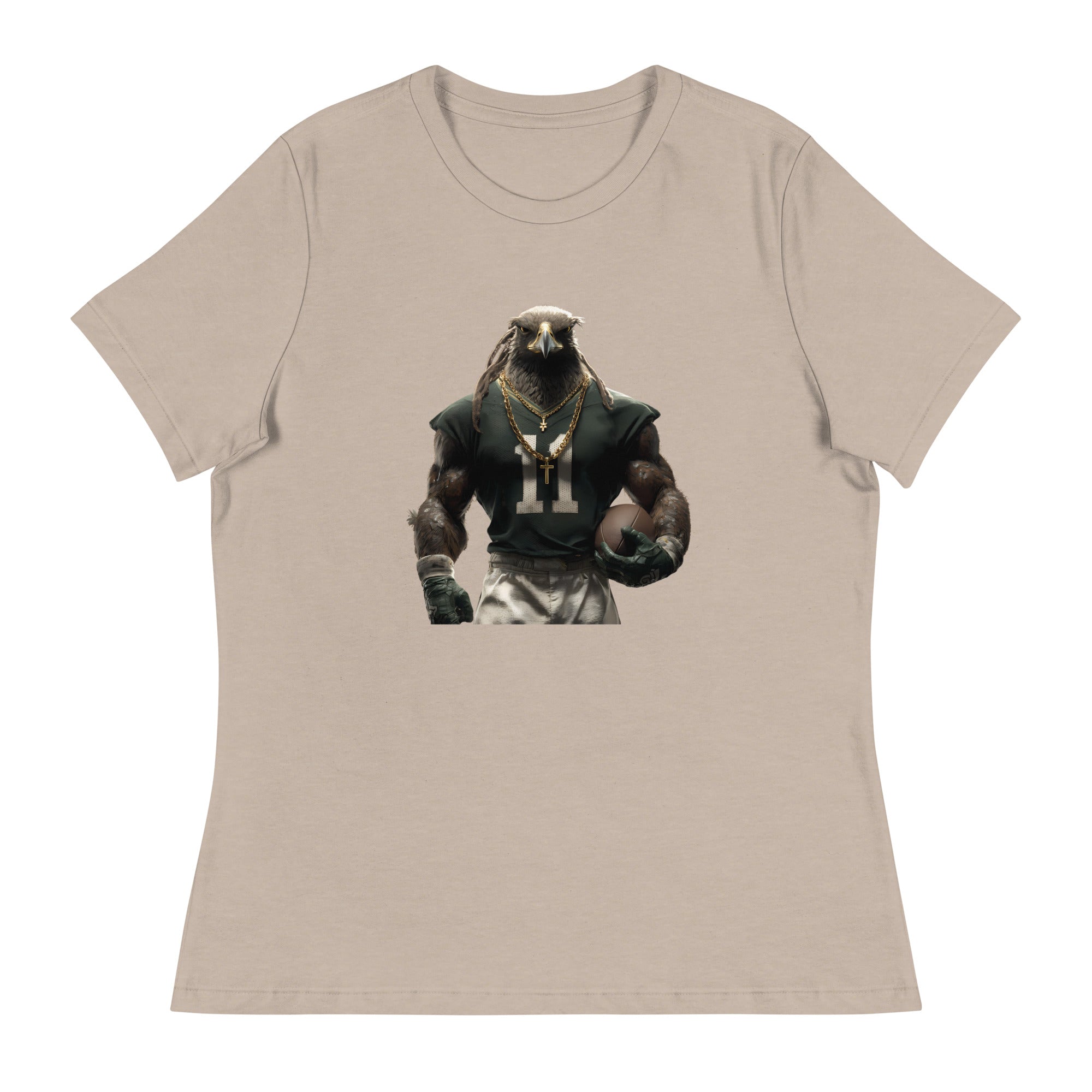 Eagle 9 W Women's Relaxed T-Shirt Heather Stone