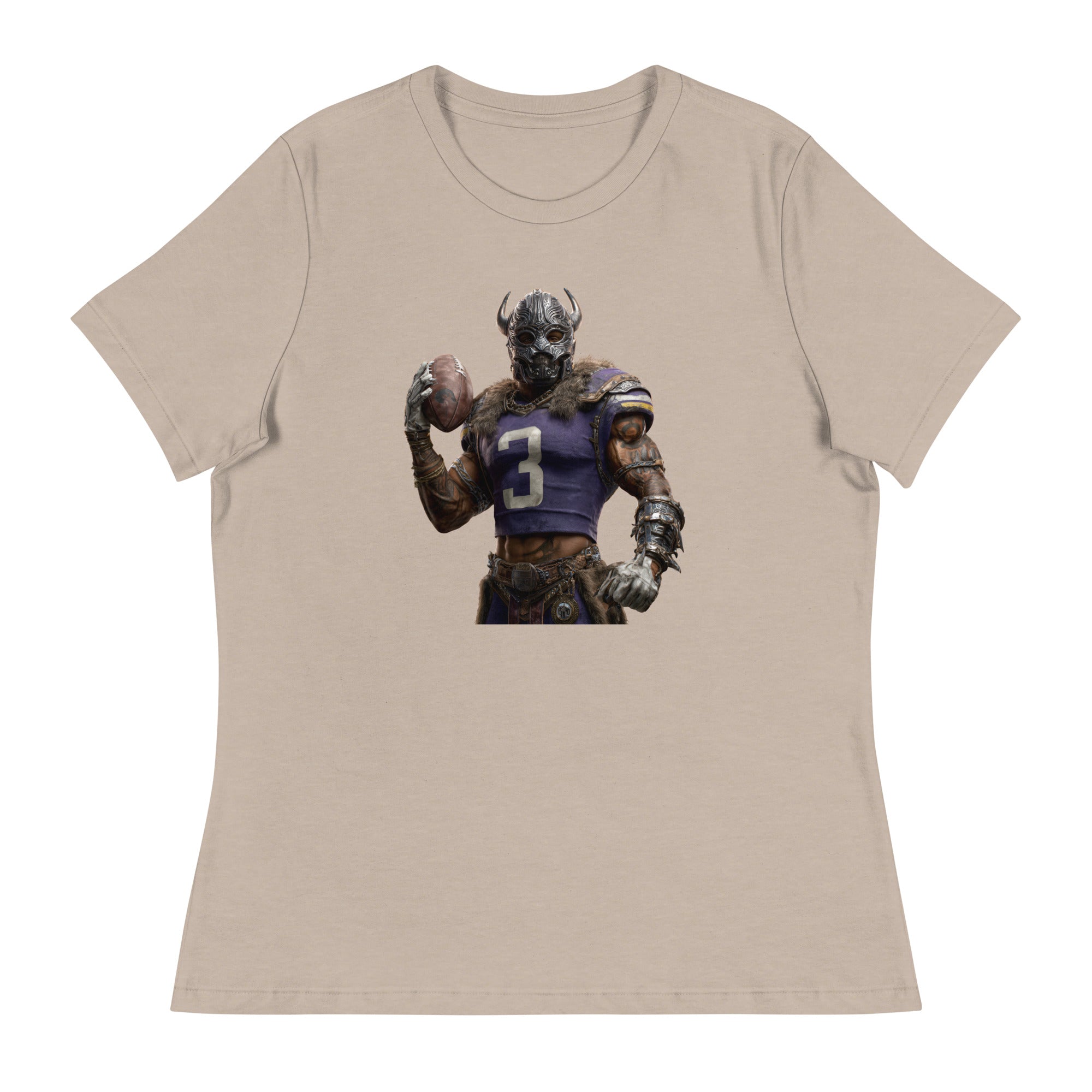 Viking 7 W Women's Relaxed T-Shirt Heather Stone