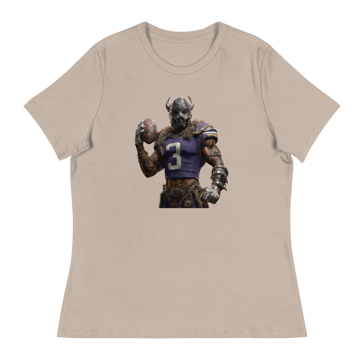 Viking 7 W Women's Relaxed T-Shirt Heather Stone