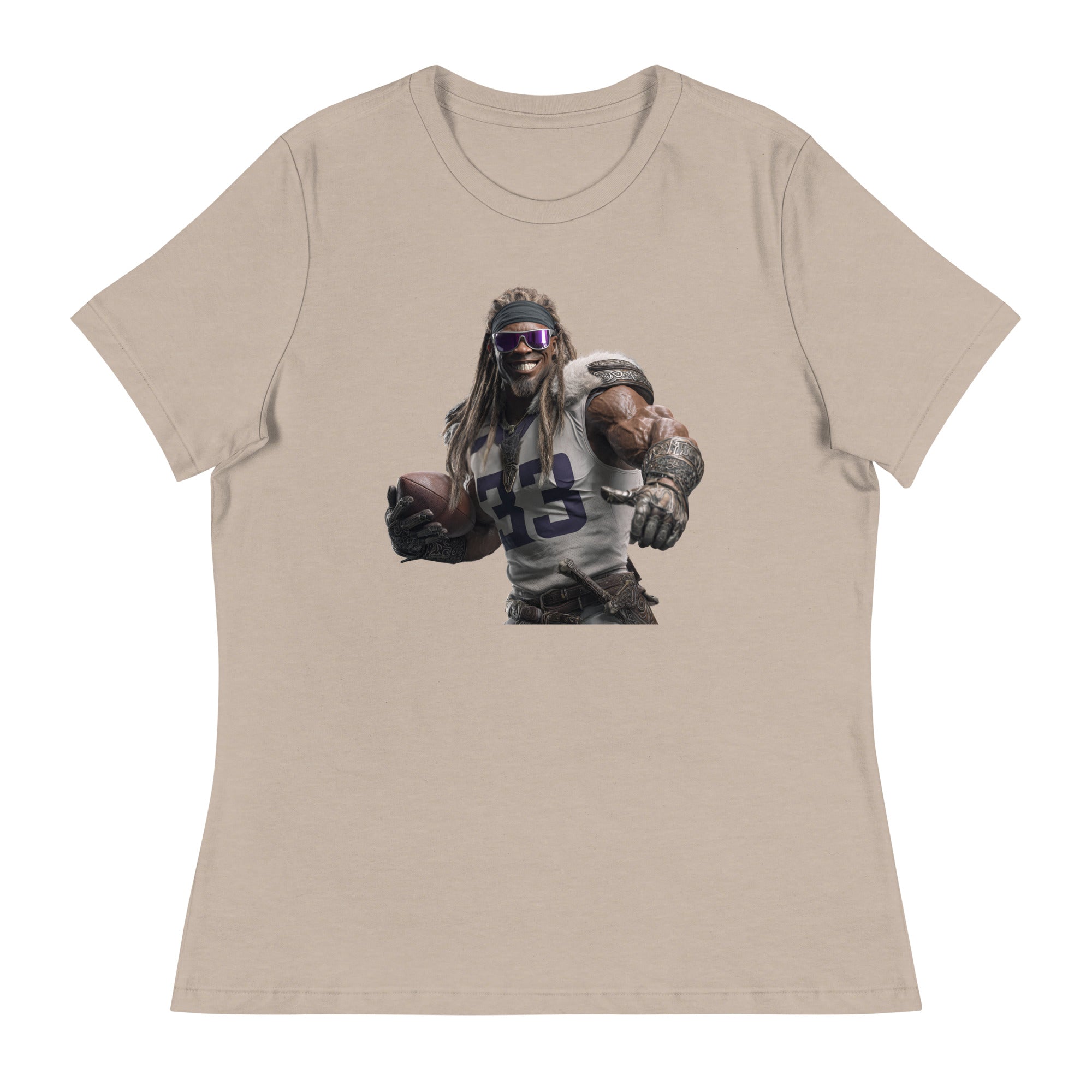 Viking 8 W Women's Relaxed T-Shirt Heather Stone