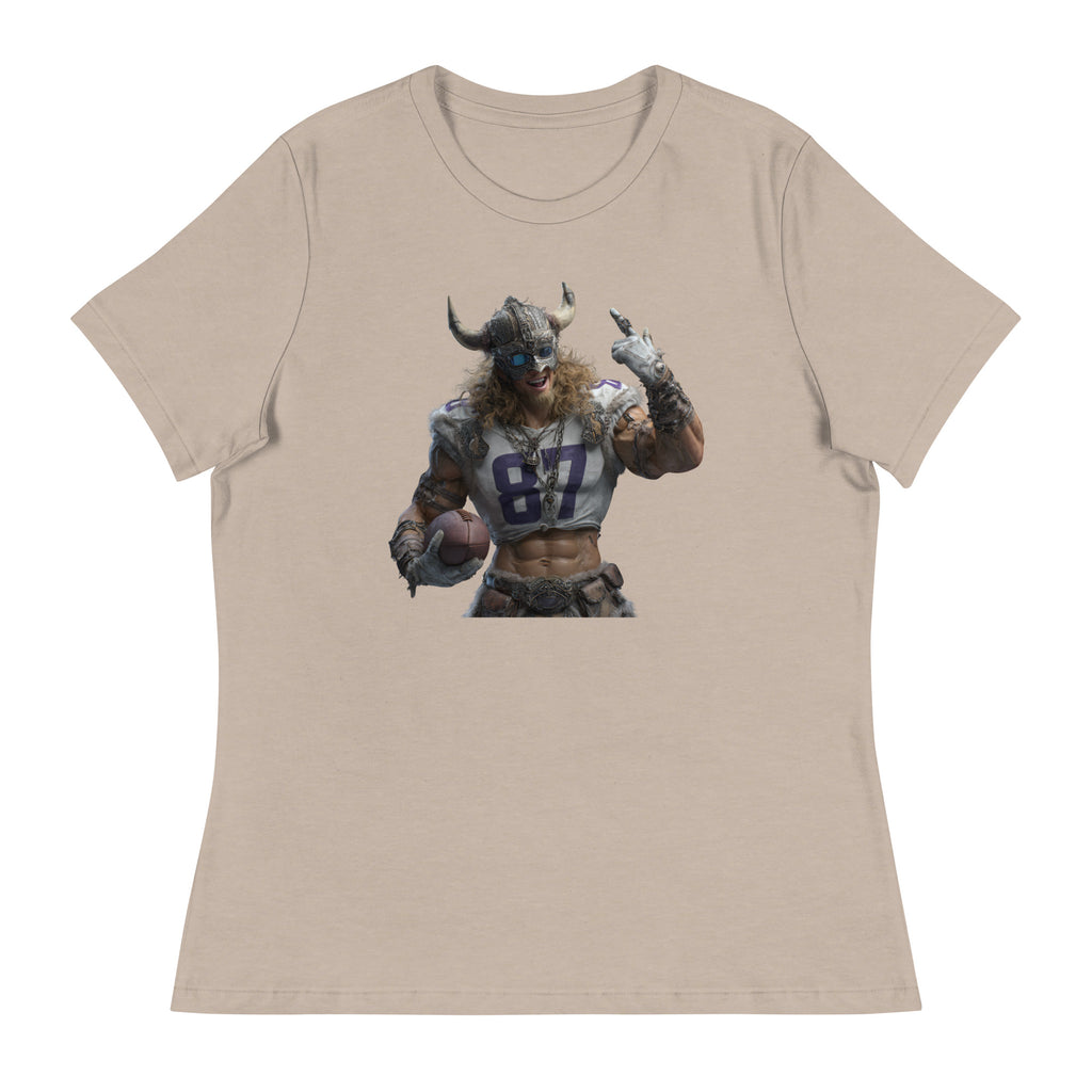 Viking 10 W Women's Relaxed T-Shirt Heather Stone