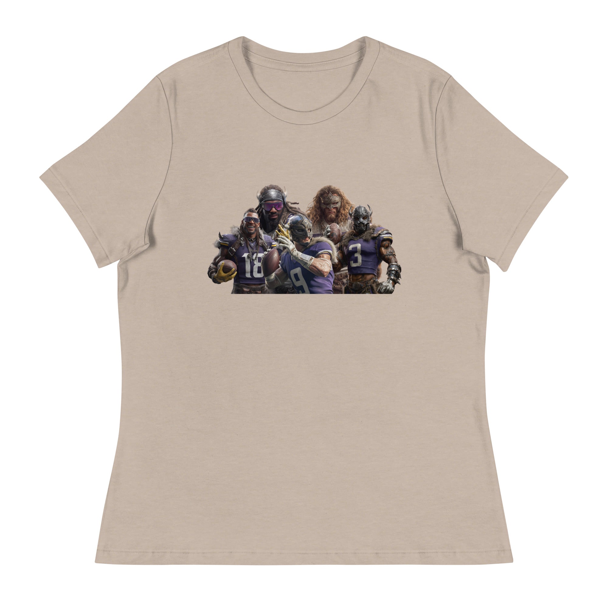 Viking 11 W Women's Relaxed T-Shirt Heather Stone