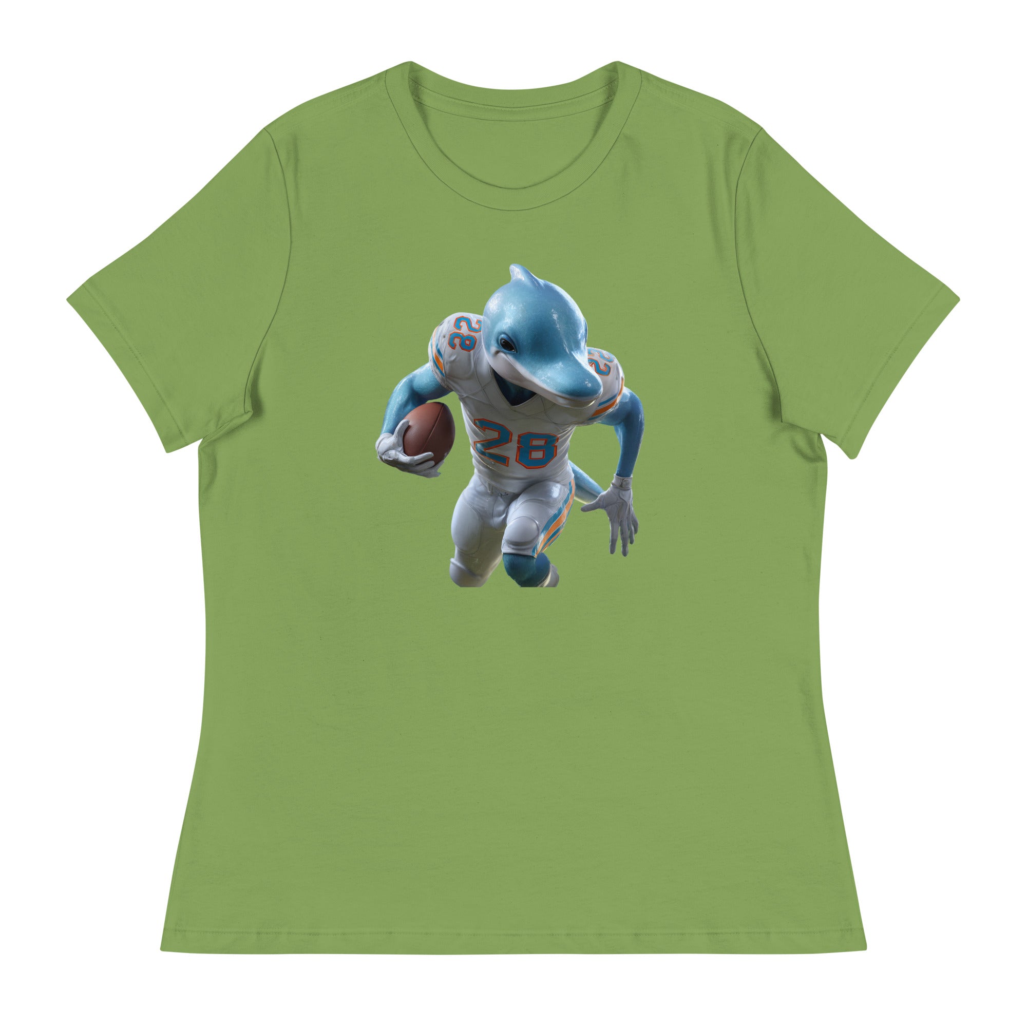 Dolphin 3 W Women's Relaxed T-Shirt Leaf
