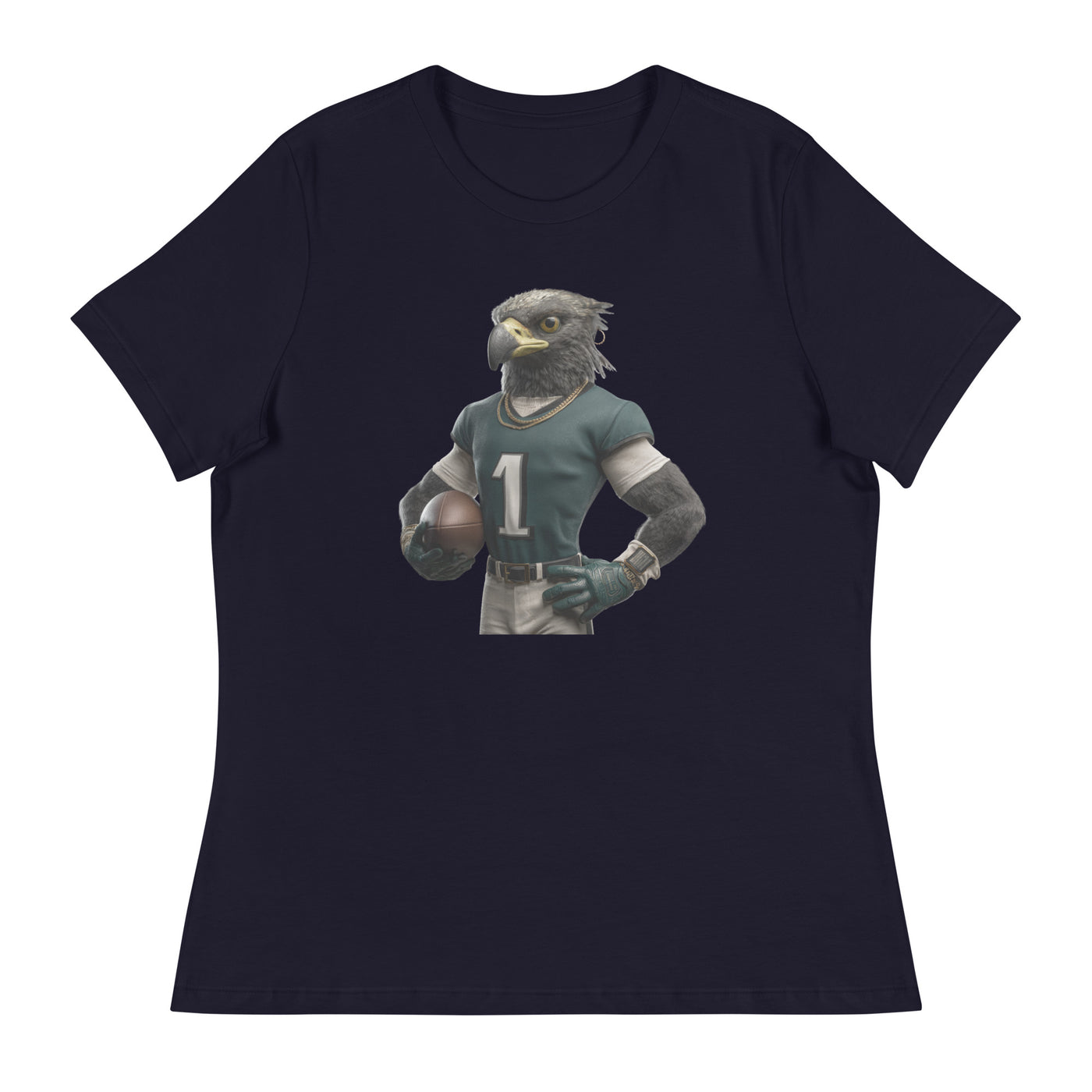 Eagle 4 Women's Relaxed T-Shirt Navy