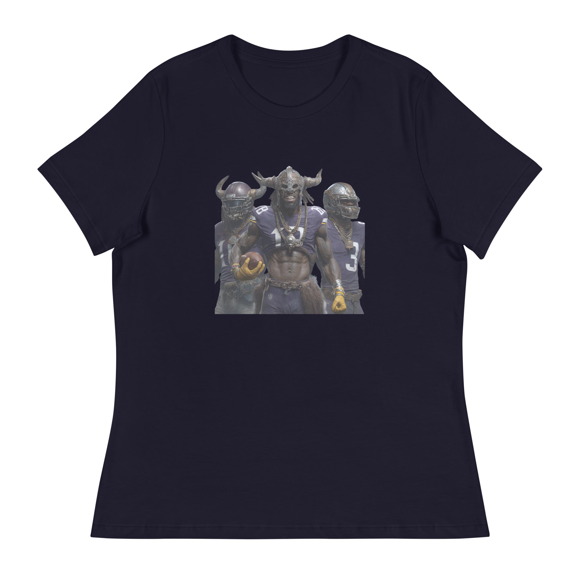 Viking 5 W Women's Relaxed T-Shirt Navy