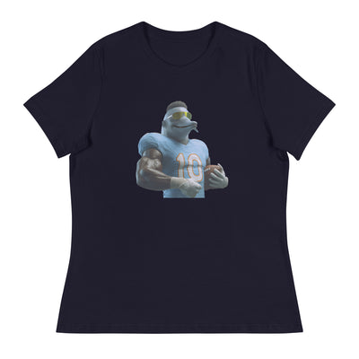 Dolphin 9 W Women's Relaxed T-Shirt Navy