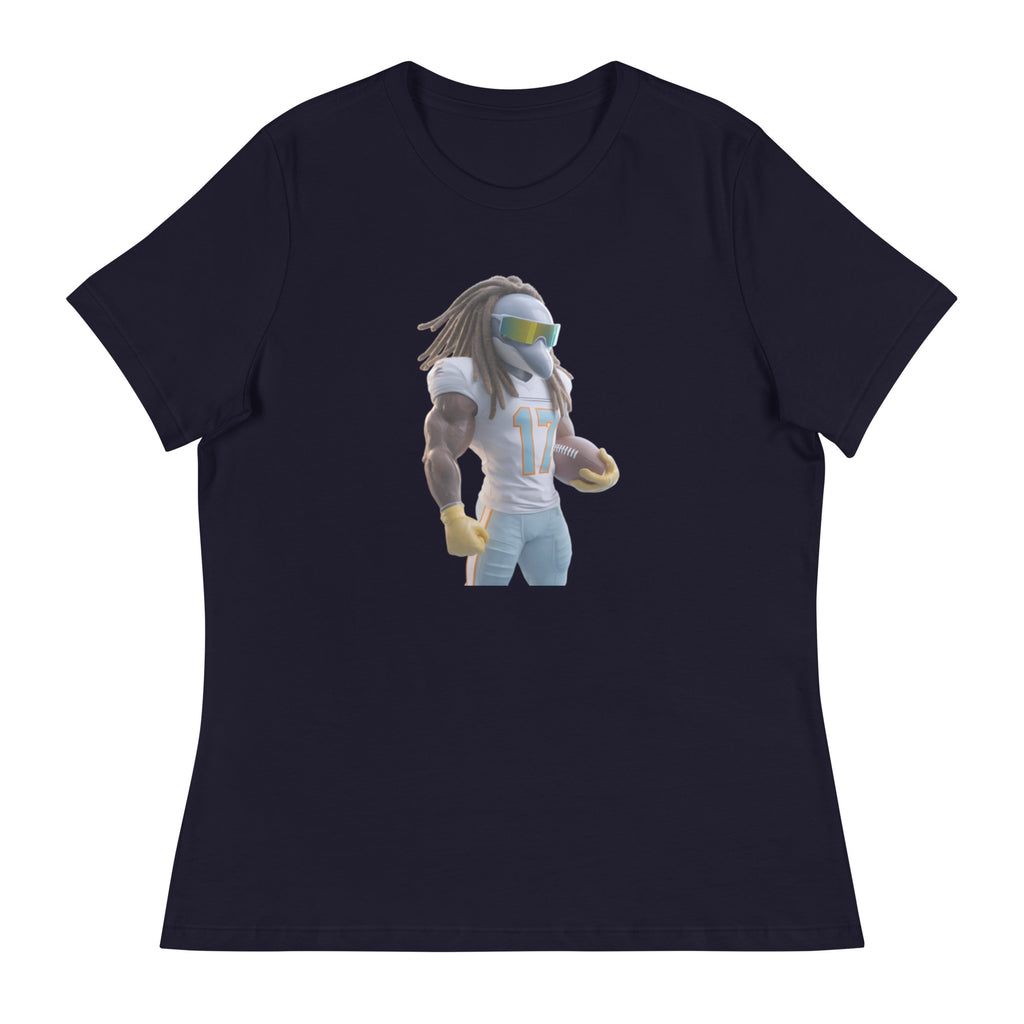 Dolphin 11 W Women's Relaxed T-Shirt Navy