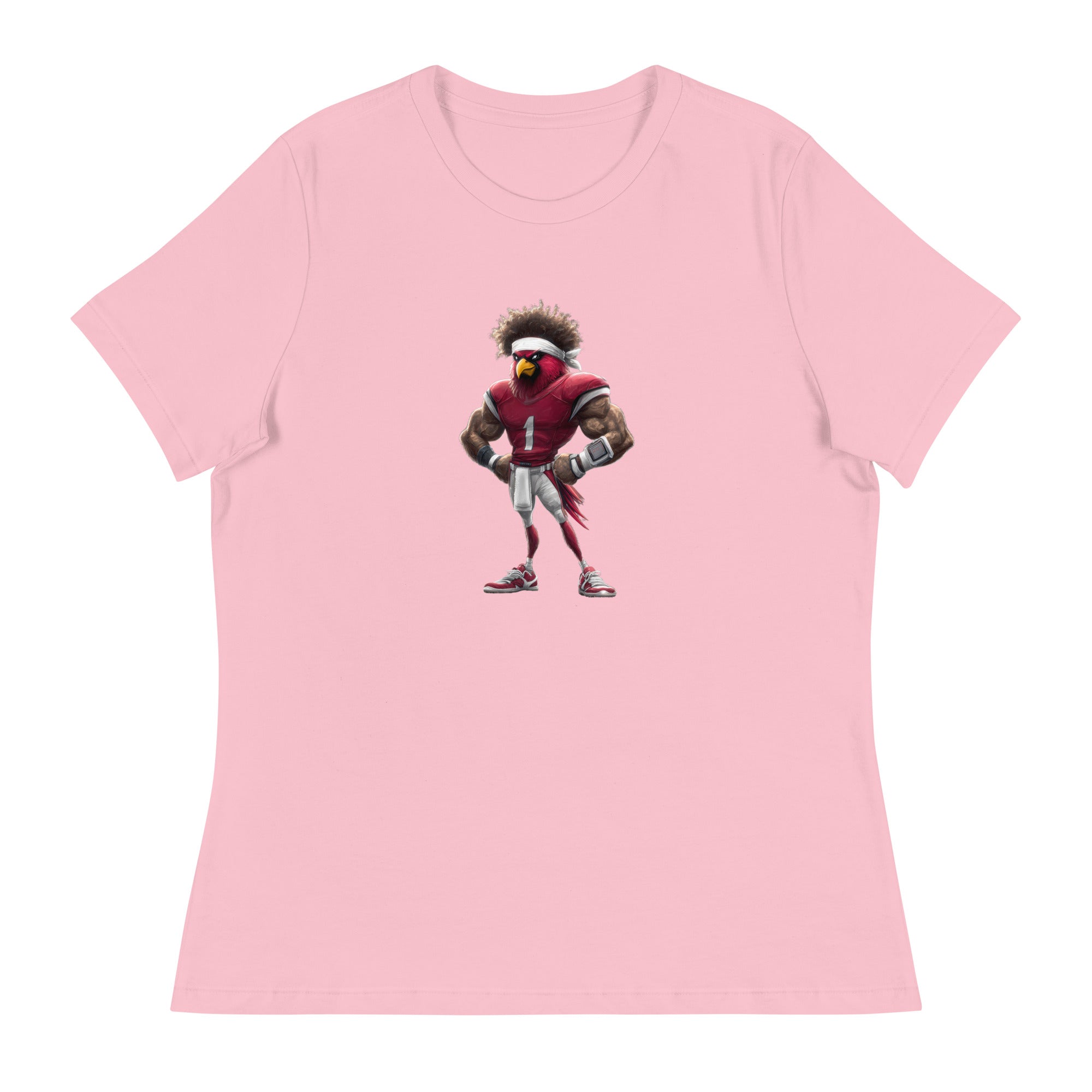 Cardinal 1 Women's Relaxed T-Shirt Pink