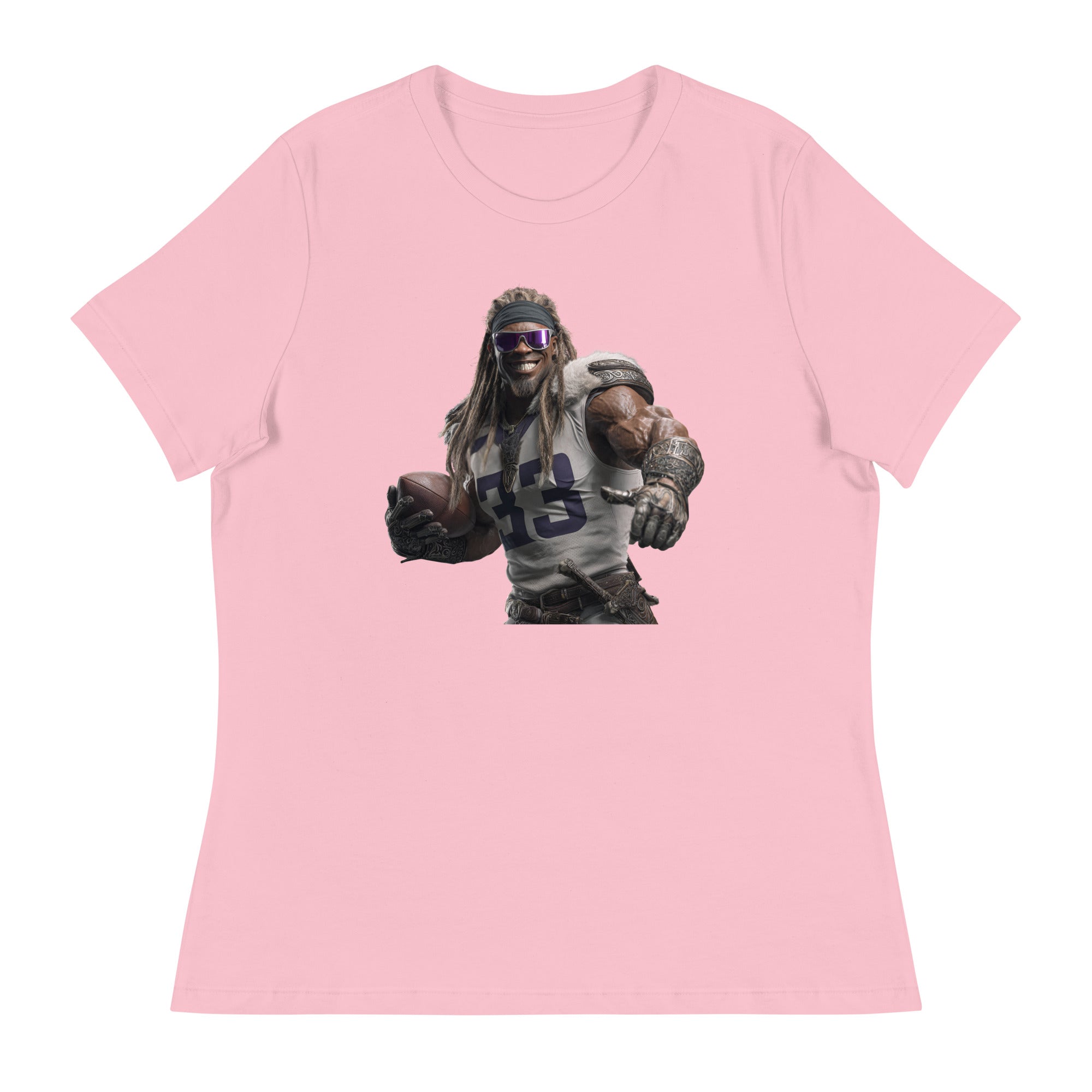 Viking 8 W Women's Relaxed T-Shirt Pink