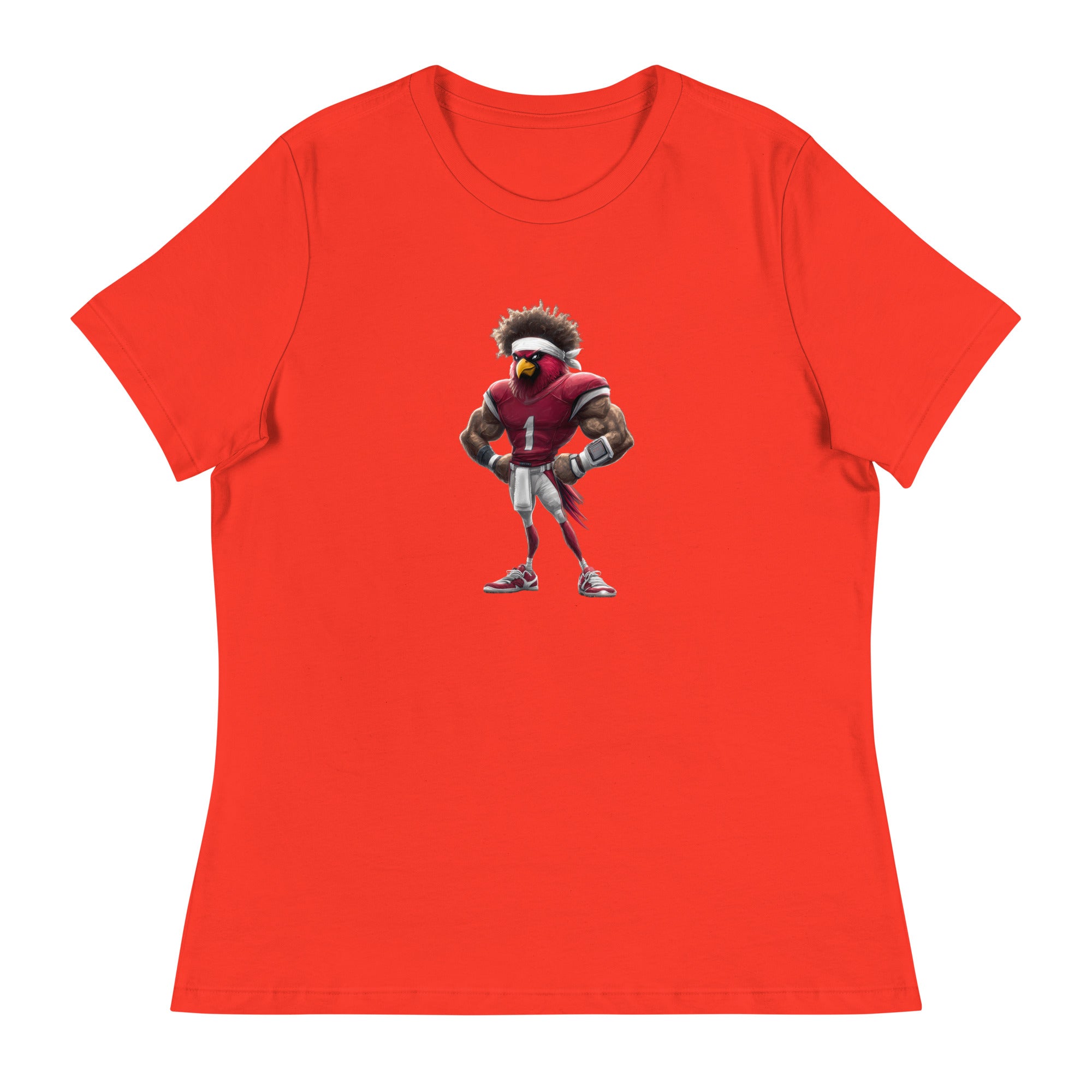 Cardinal 1 Women's Relaxed T-Shirt Poppy