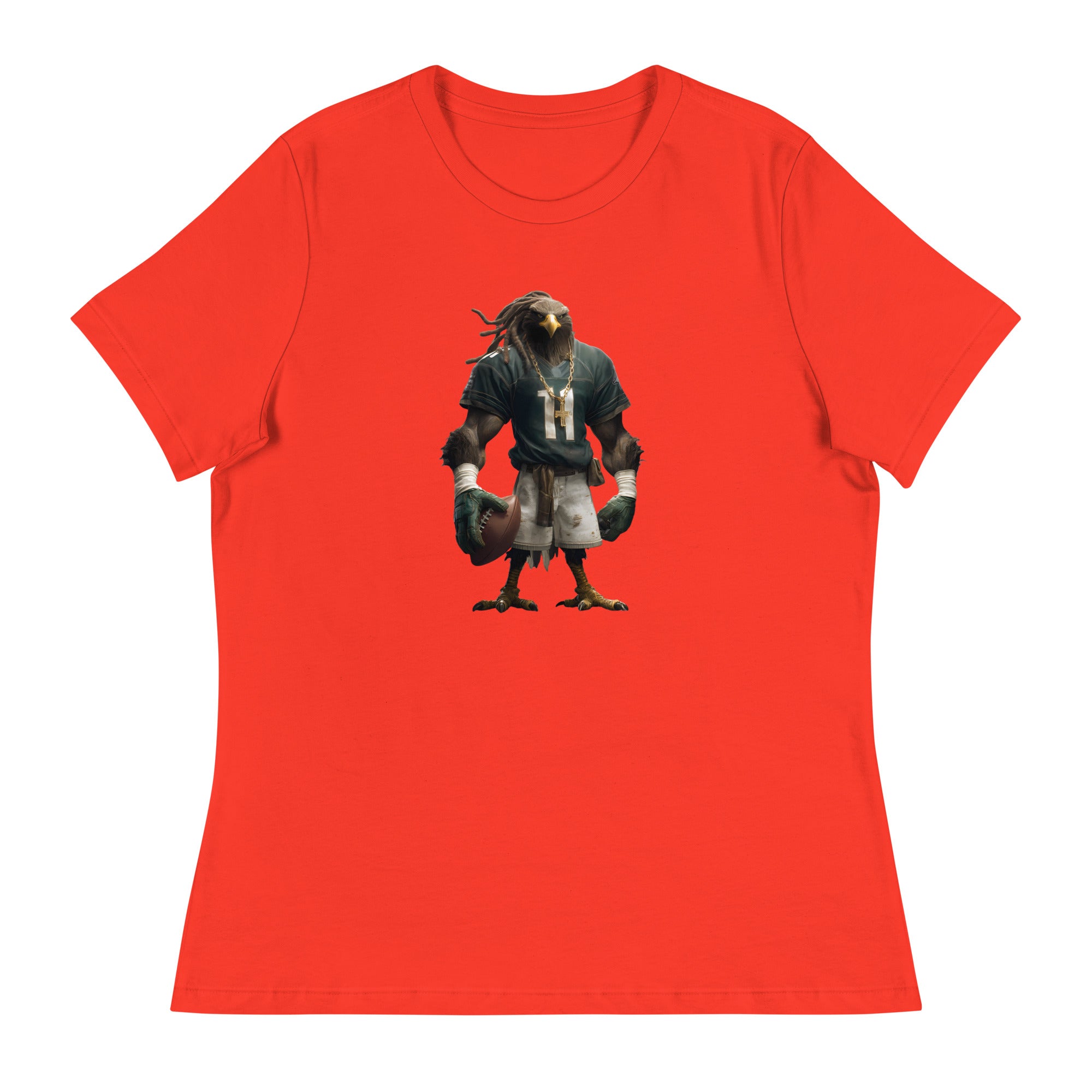 Eagle 7 W Women's Relaxed T-Shirt Poppy