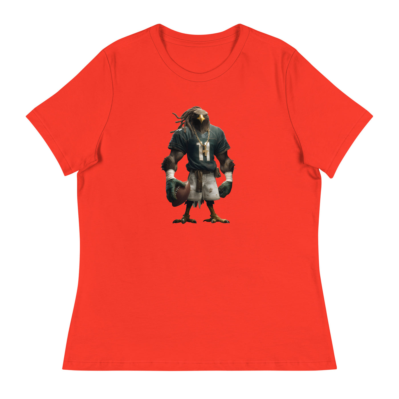 Eagle 7 W Women's Relaxed T-Shirt Poppy