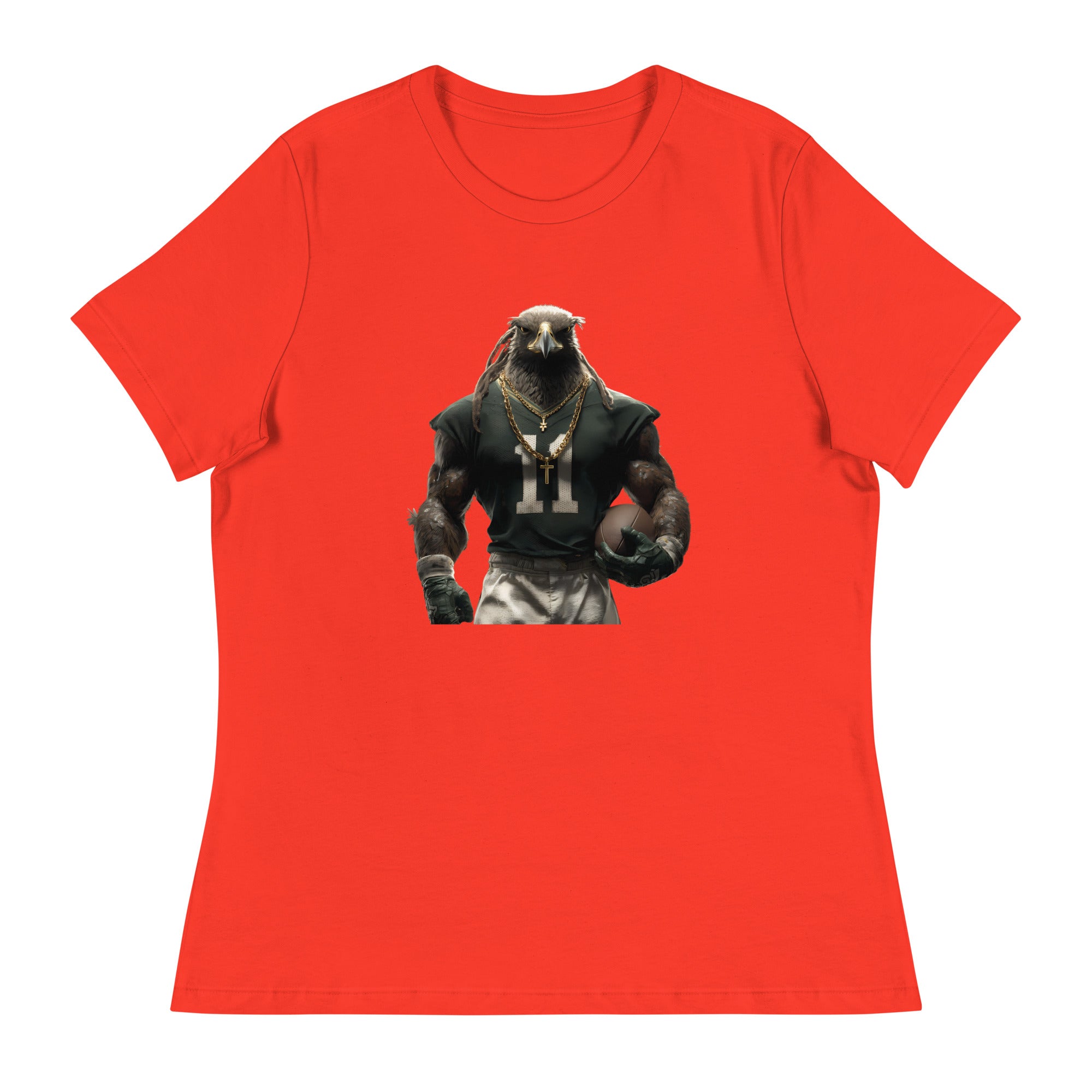 Eagle 9 W Women's Relaxed T-Shirt Poppy