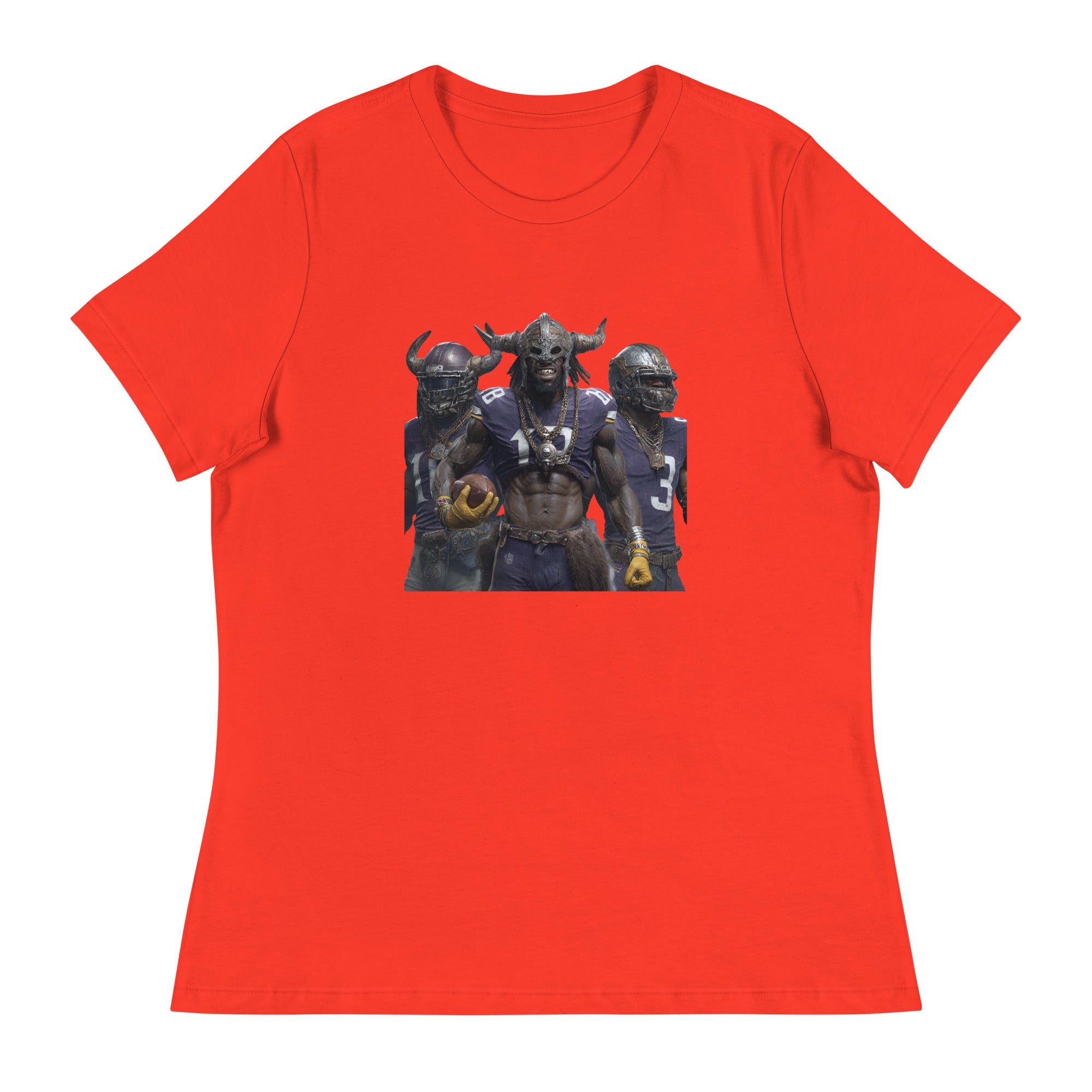 Viking 5 W Women's Relaxed T-Shirt Poppy