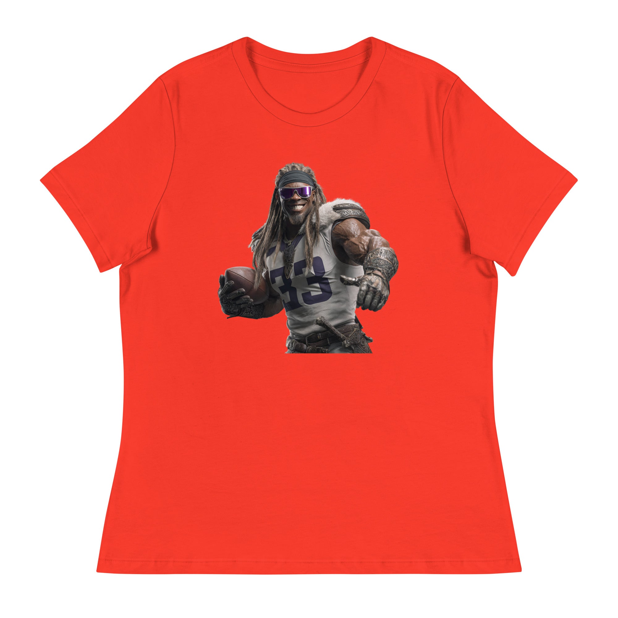 Viking 8 W Women's Relaxed T-Shirt Poppy